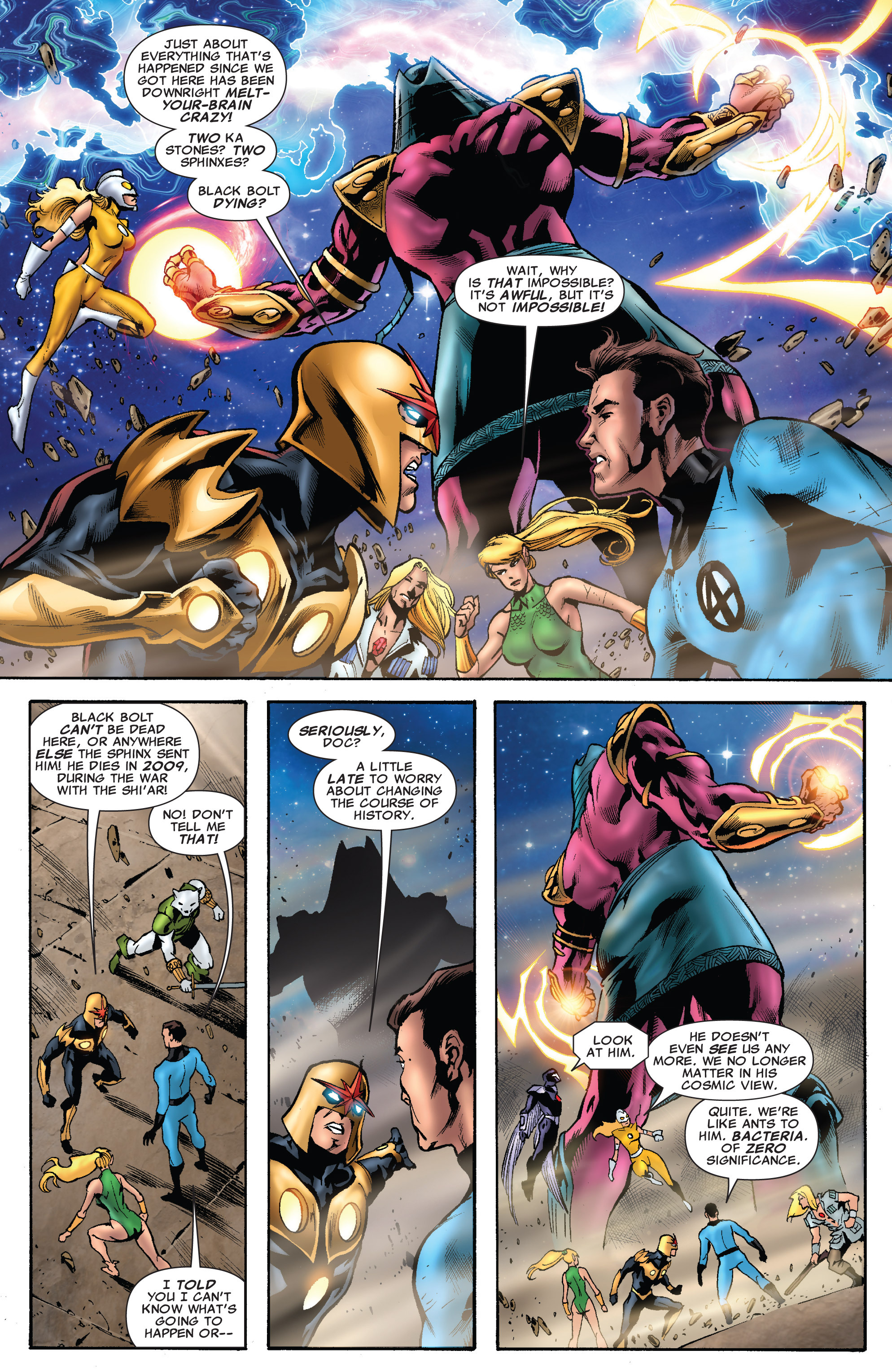 Read online Nova (2007) comic -  Issue #35 - 9