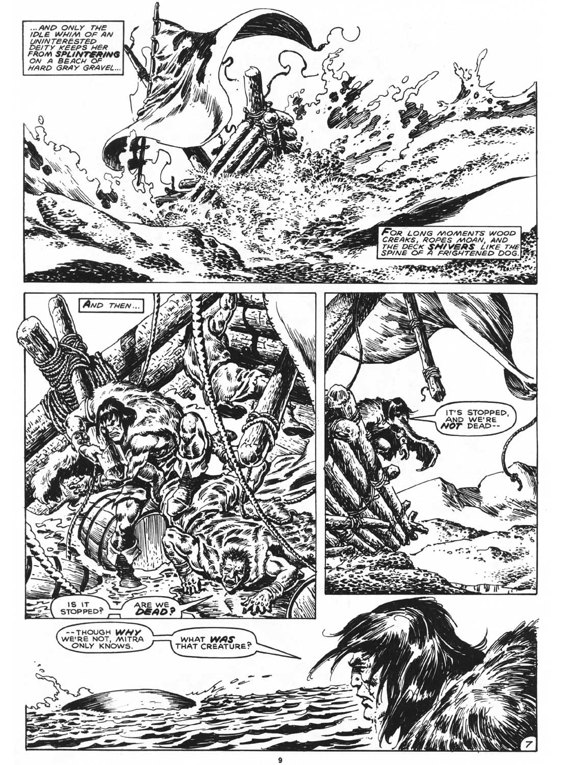 Read online The Savage Sword Of Conan comic -  Issue #168 - 11