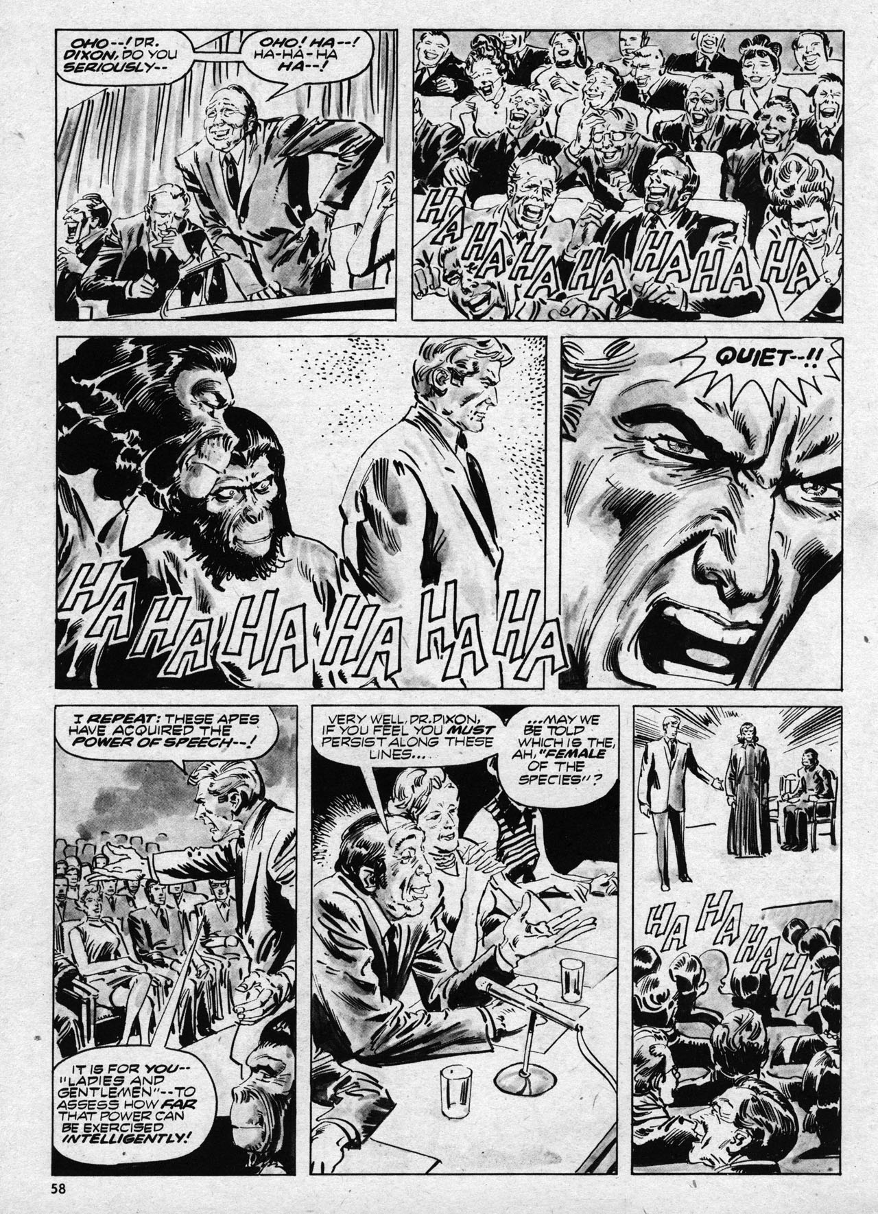 Read online Planet of the Apes comic -  Issue #13 - 58