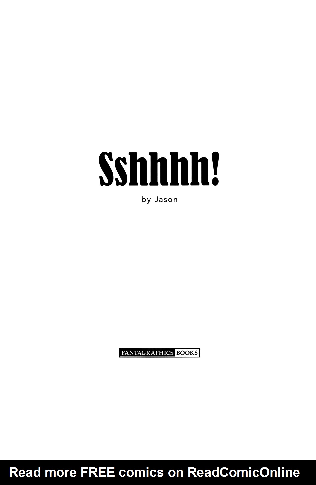Read online Sshhhh! comic -  Issue # TPB - 4