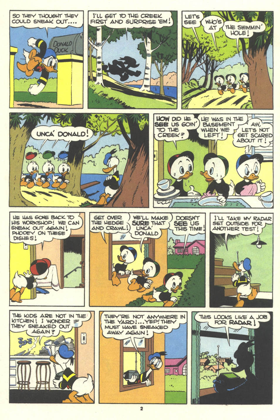 Read online Walt Disney's Comics and Stories comic -  Issue #552 - 4
