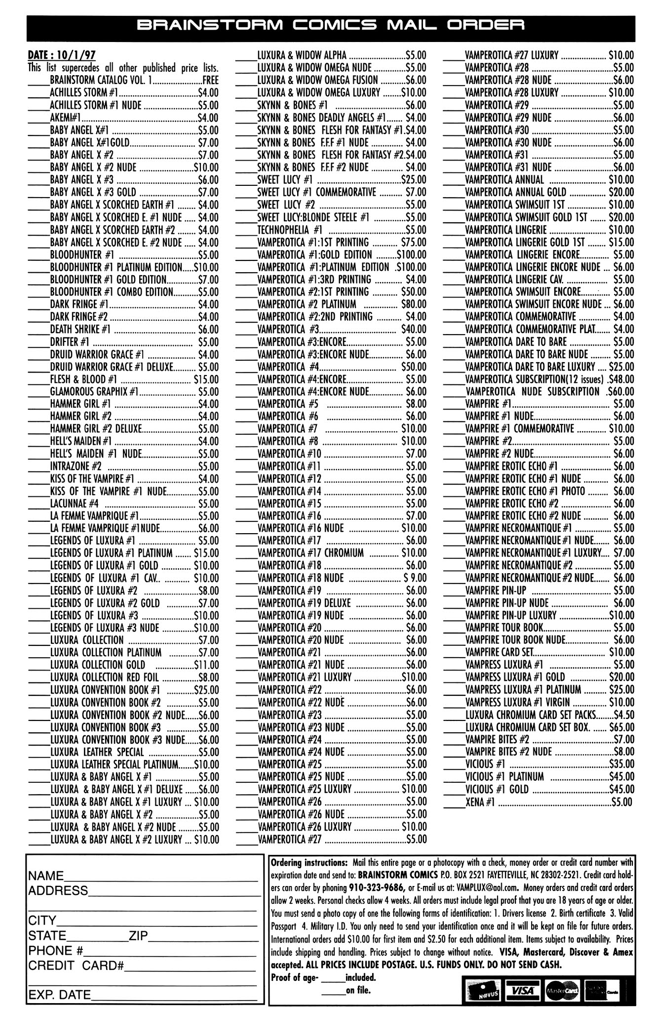 Read online Vamperotica comic -  Issue #31 - 27