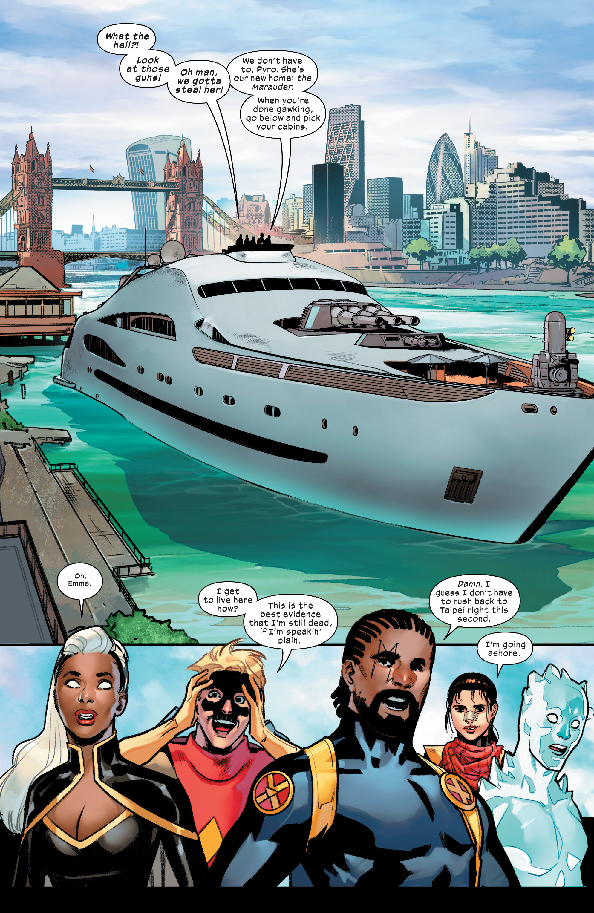 Read online Marauders comic -  Issue #2 - 21