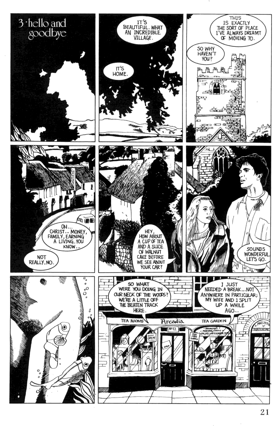 Read online Strangehaven comic -  Issue #1 - 21