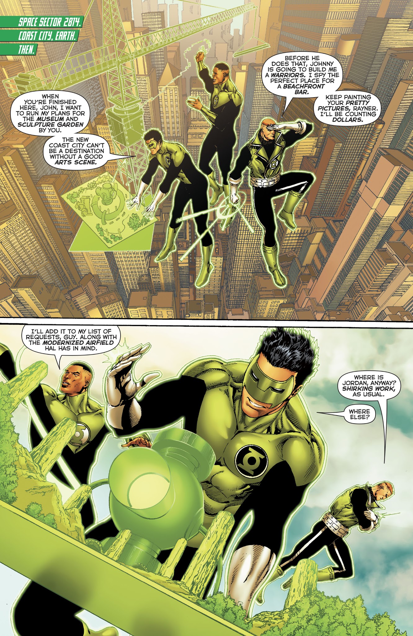 Read online Hal Jordan And The Green Lantern Corps comic -  Issue #32 - 5
