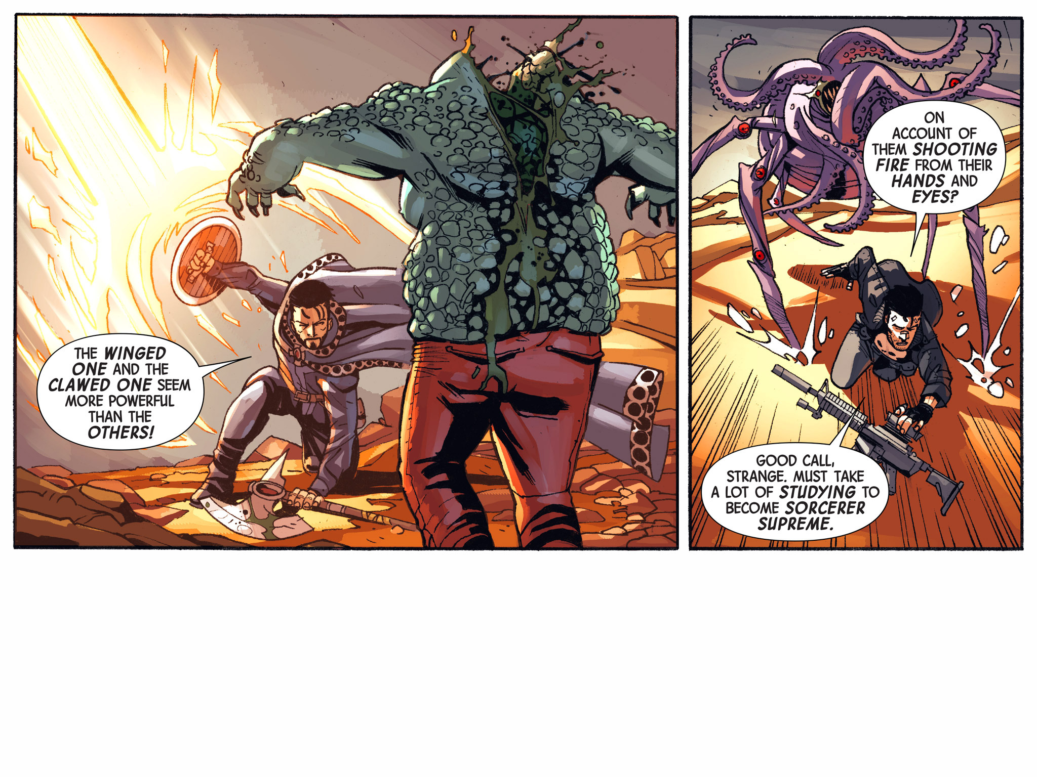 Read online Doctor Strange/Punisher: Magic Bullets Infinite Comic comic -  Issue #3 - 16