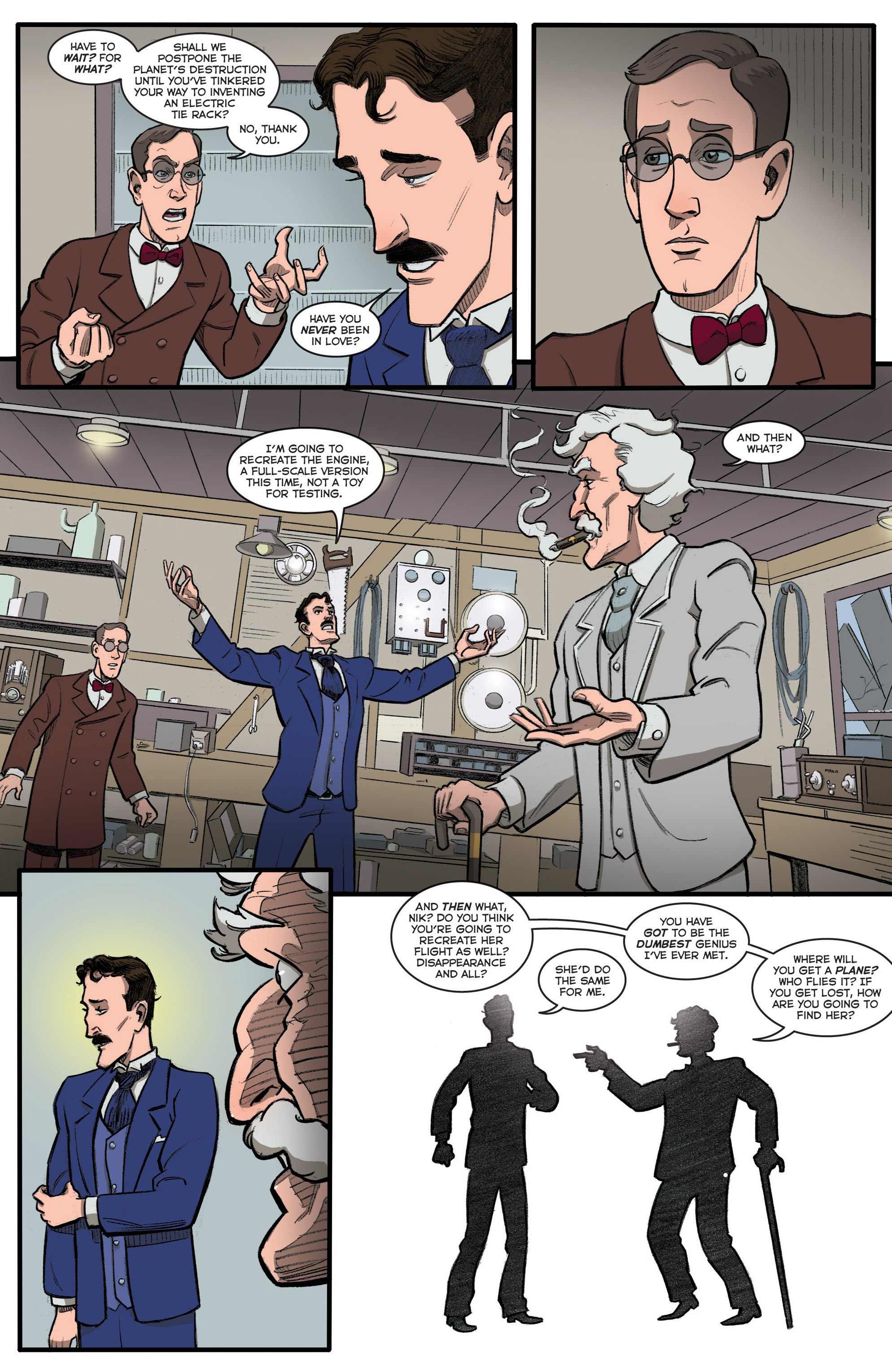 Read online Herald: Lovecraft and Tesla comic -  Issue #7 - 9