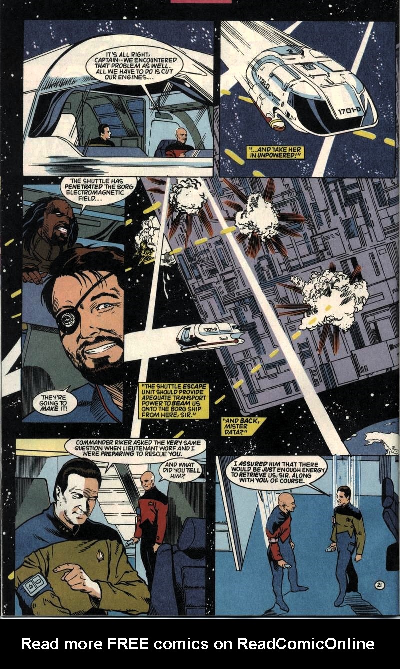 Read online Star Trek: The Next Generation (1989) comic -  Issue #48 - 21
