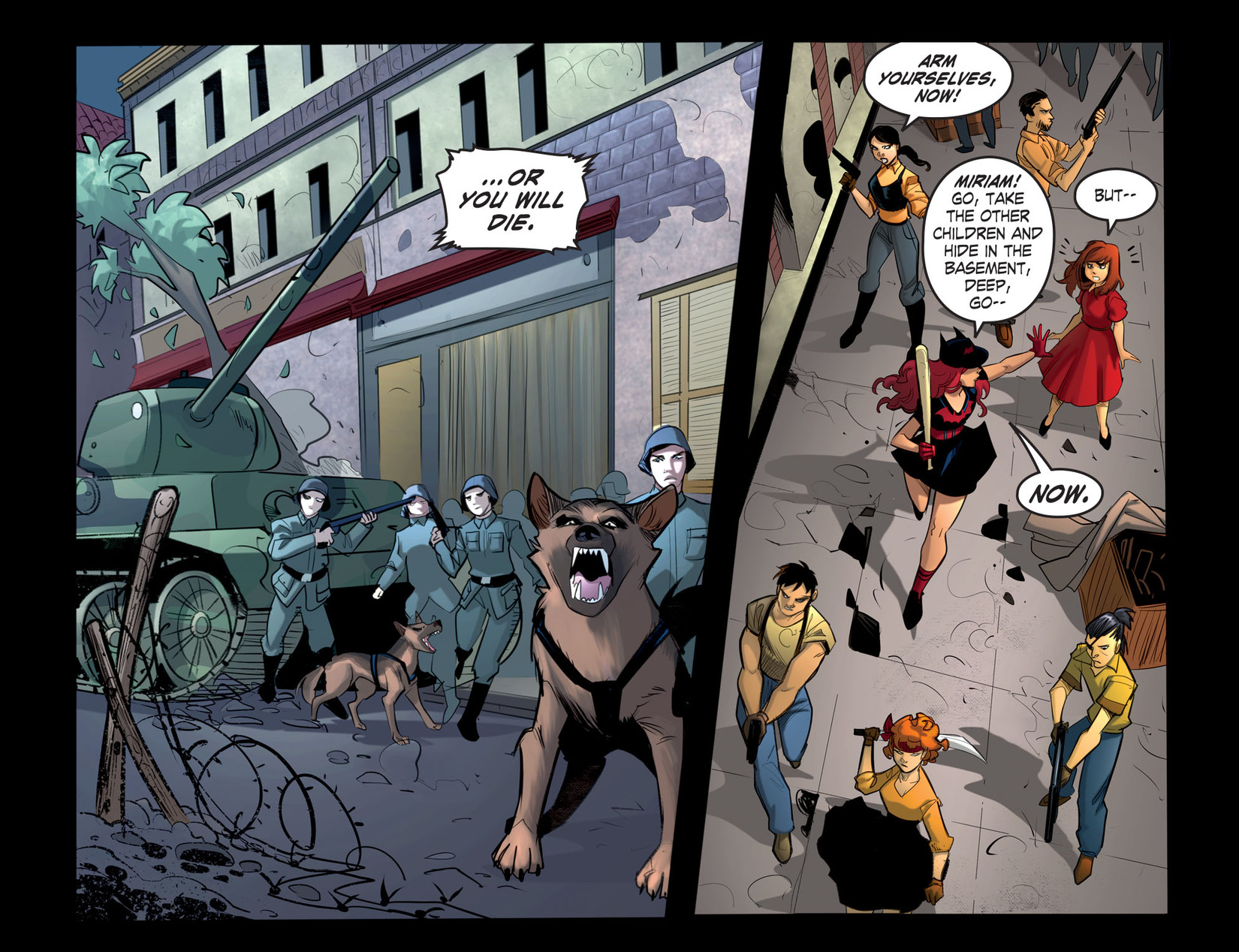 Read online DC Comics: Bombshells comic -  Issue #50 - 5