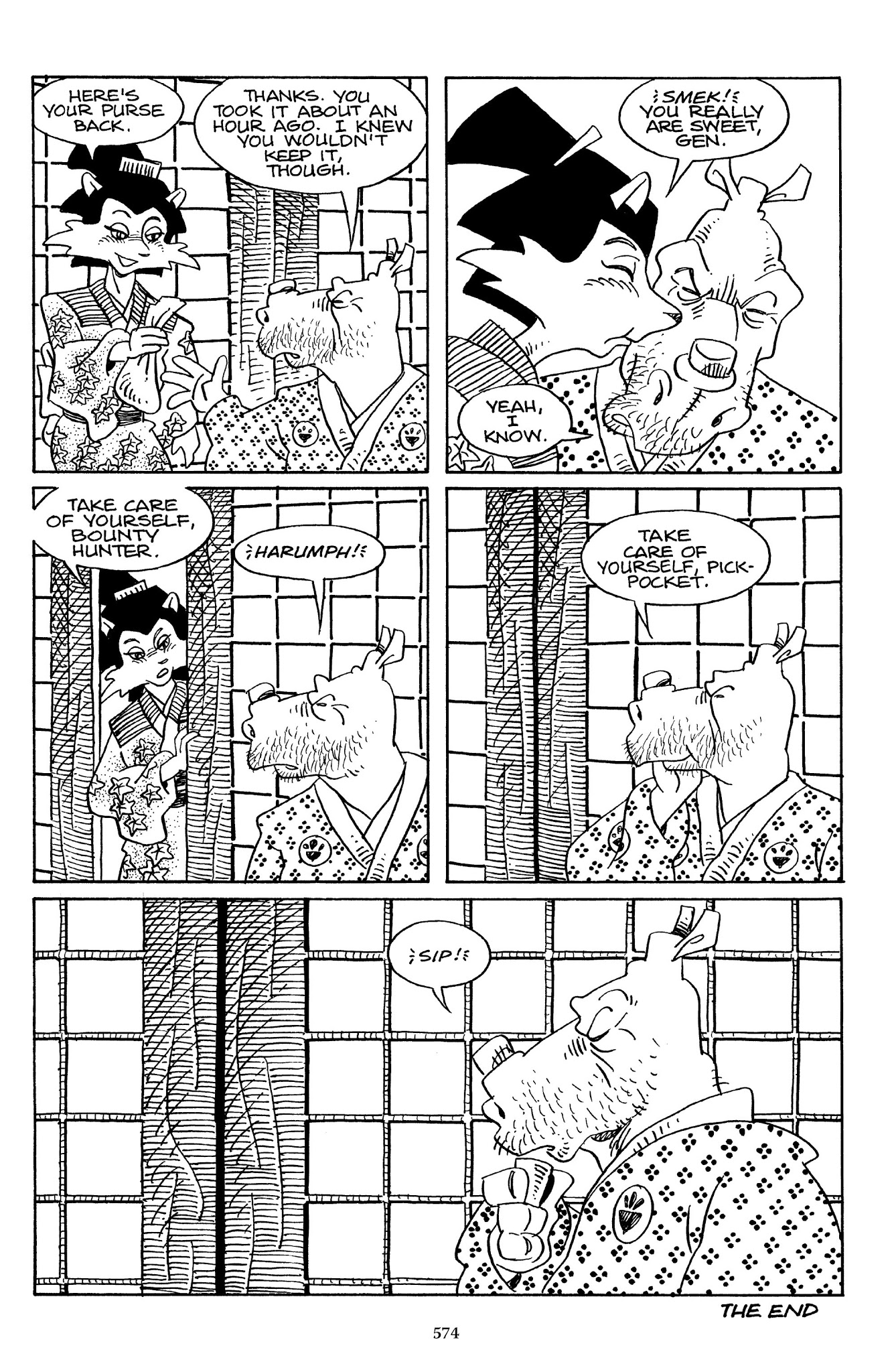 Read online The Usagi Yojimbo Saga comic -  Issue # TPB 3 - 569