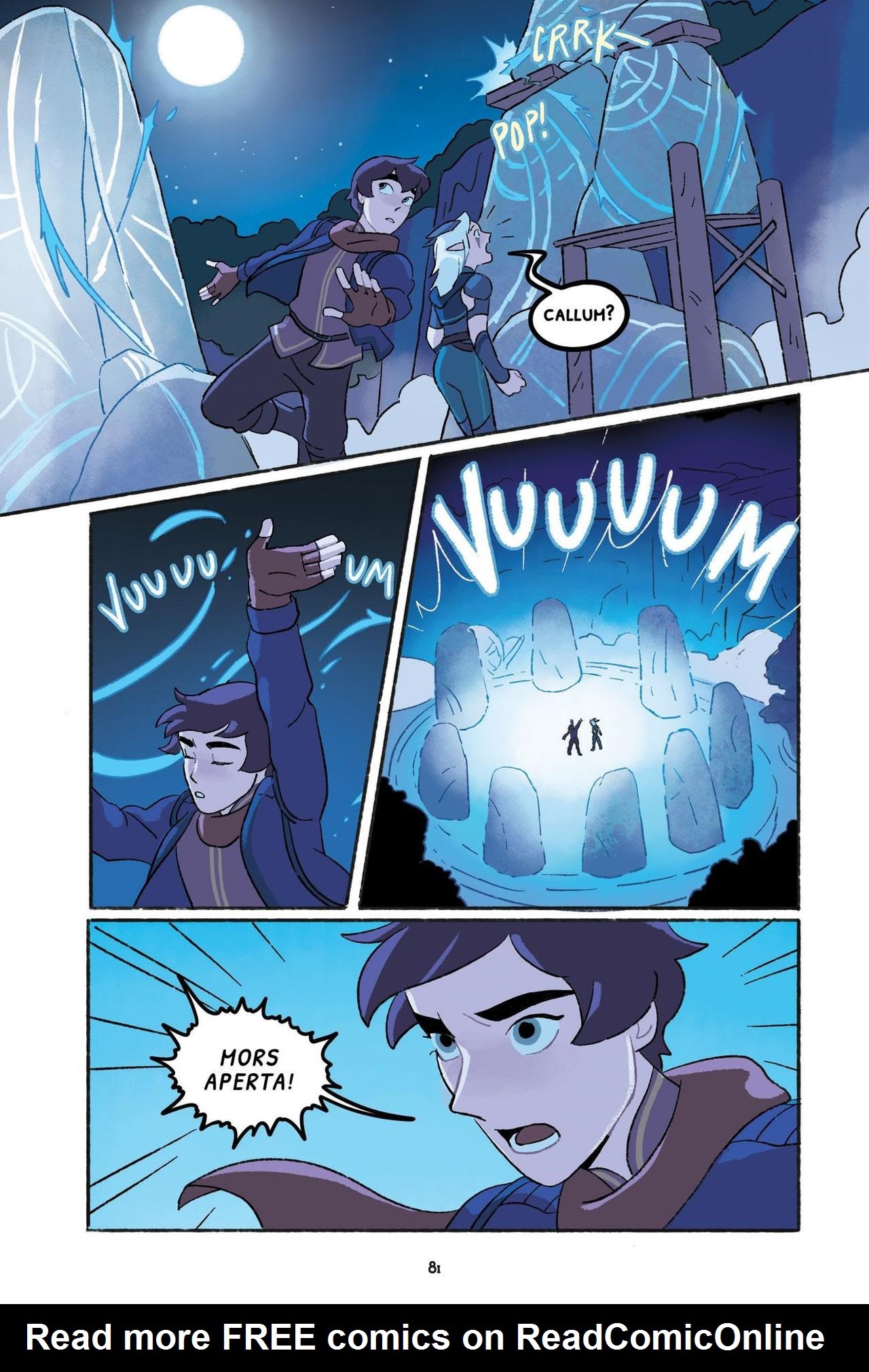 Read online Through the Moon: The Dragon Prince Graphic Novel comic -  Issue # TPB - 85