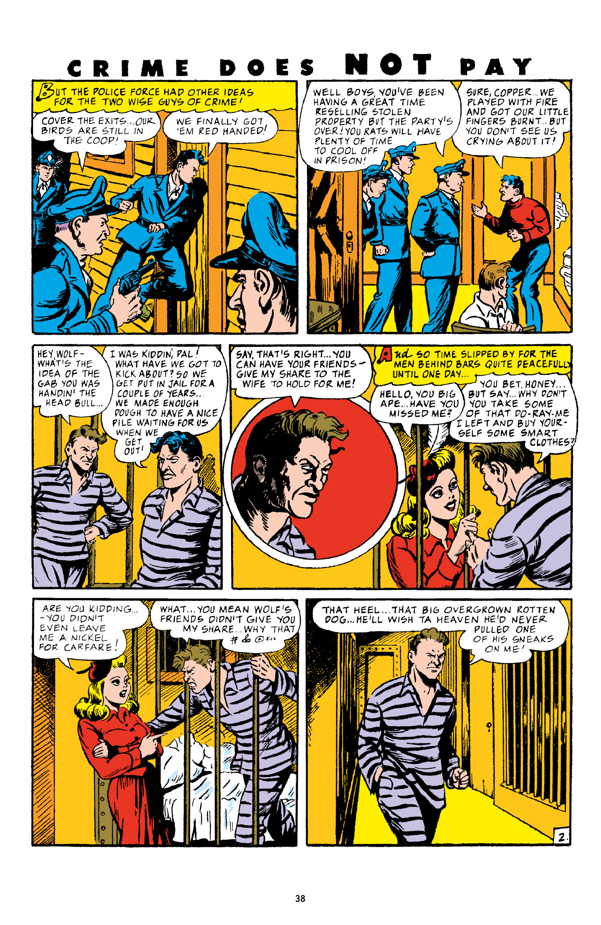 Read online Crime Does Not Pay Archives comic -  Issue # TPB 4 (Part 1) - 38
