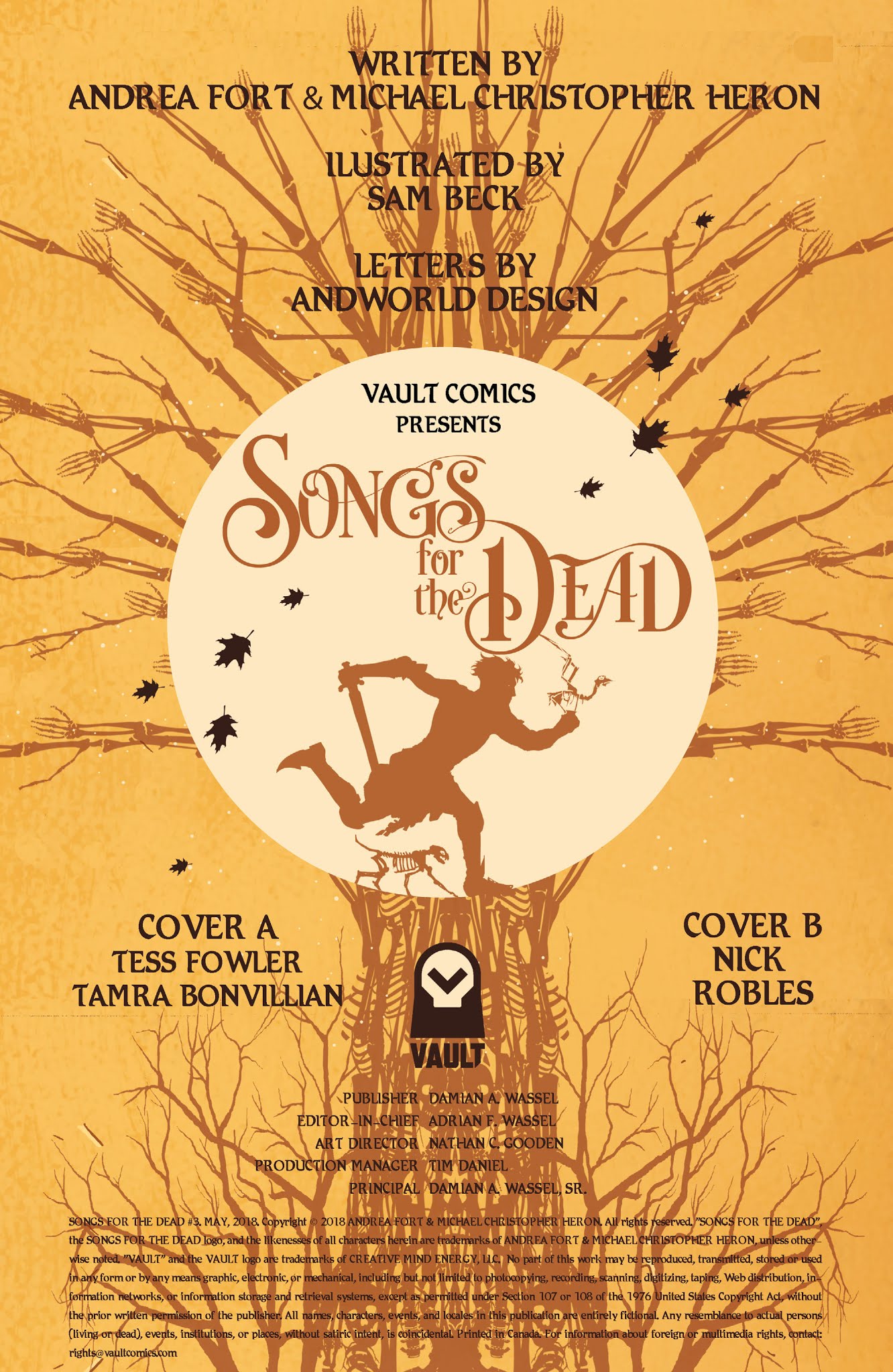 Read online Songs For The Dead comic -  Issue #3 - 3