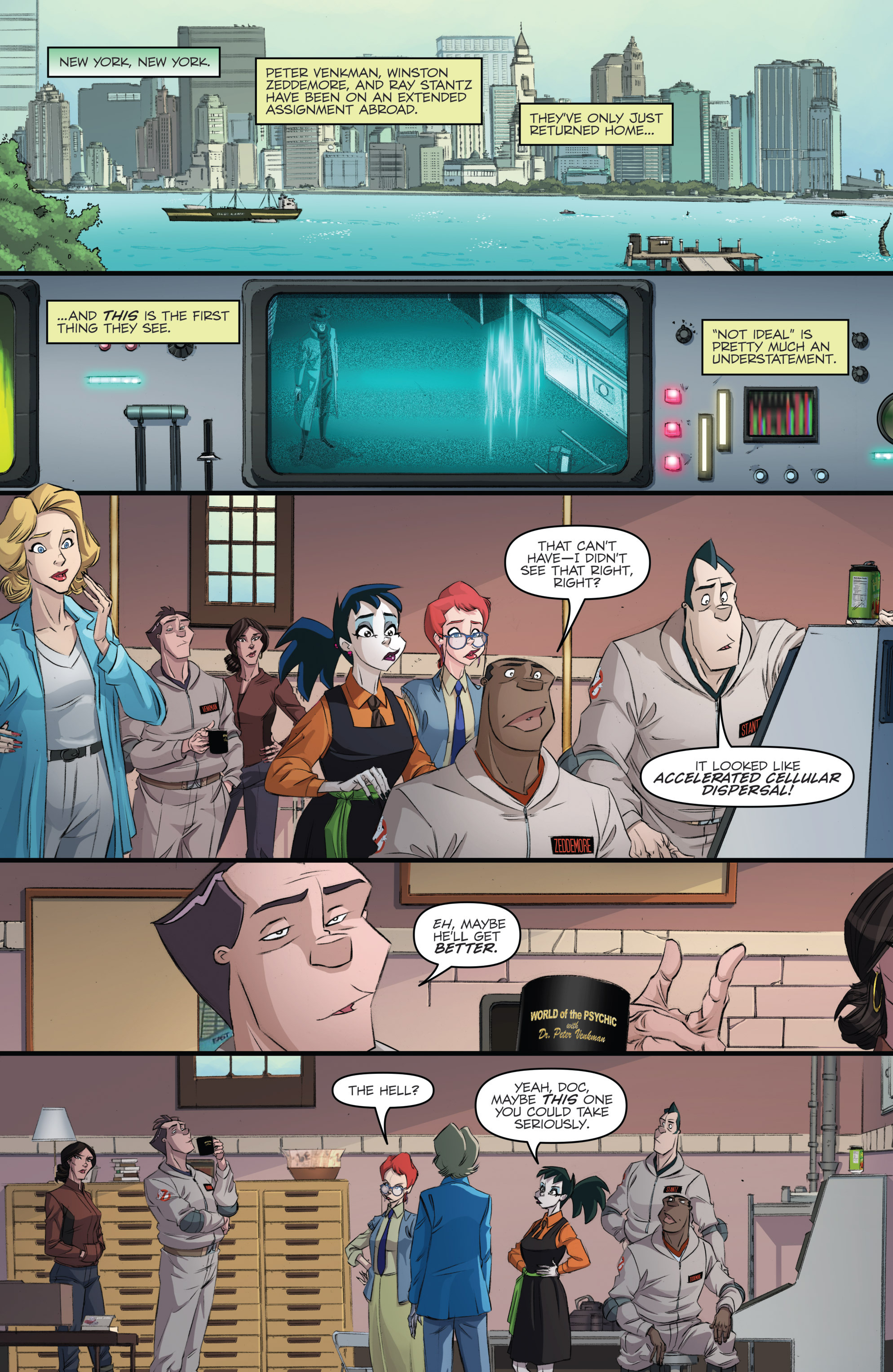 Read online Ghostbusters: International comic -  Issue #8 - 5
