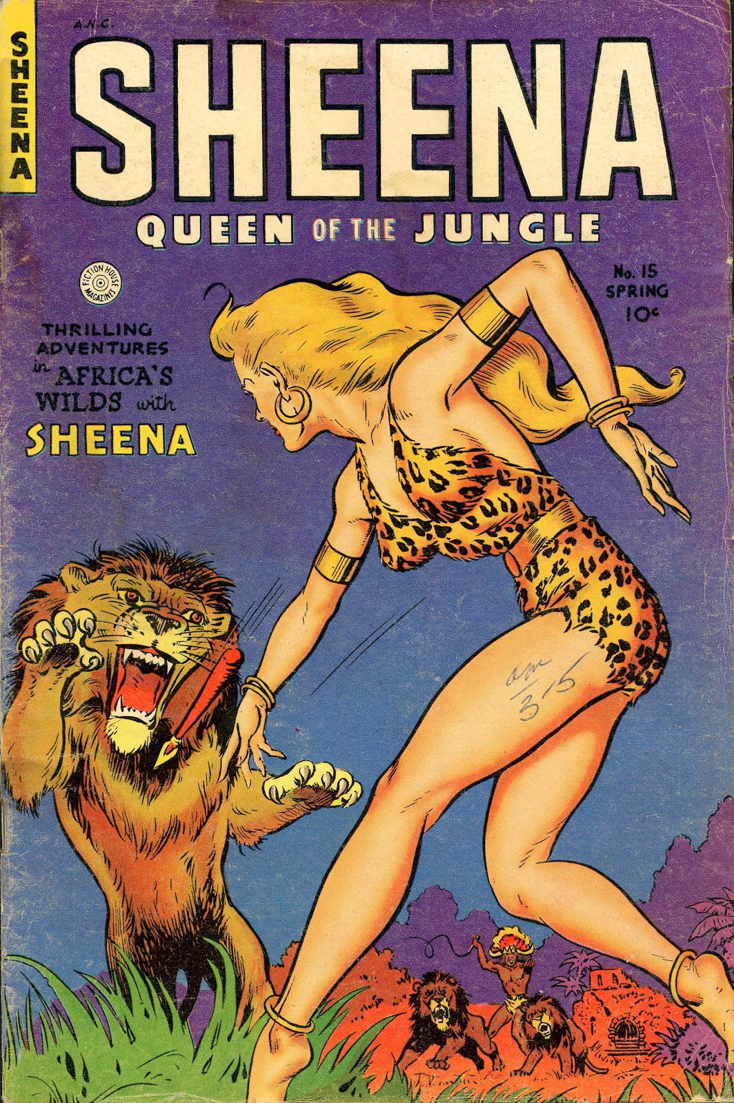 Sheena, Queen of the Jungle (1942) issue 15 - Page 1