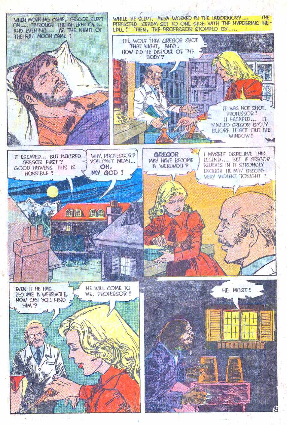 Read online Haunted Love (1973) comic -  Issue #9 - 11