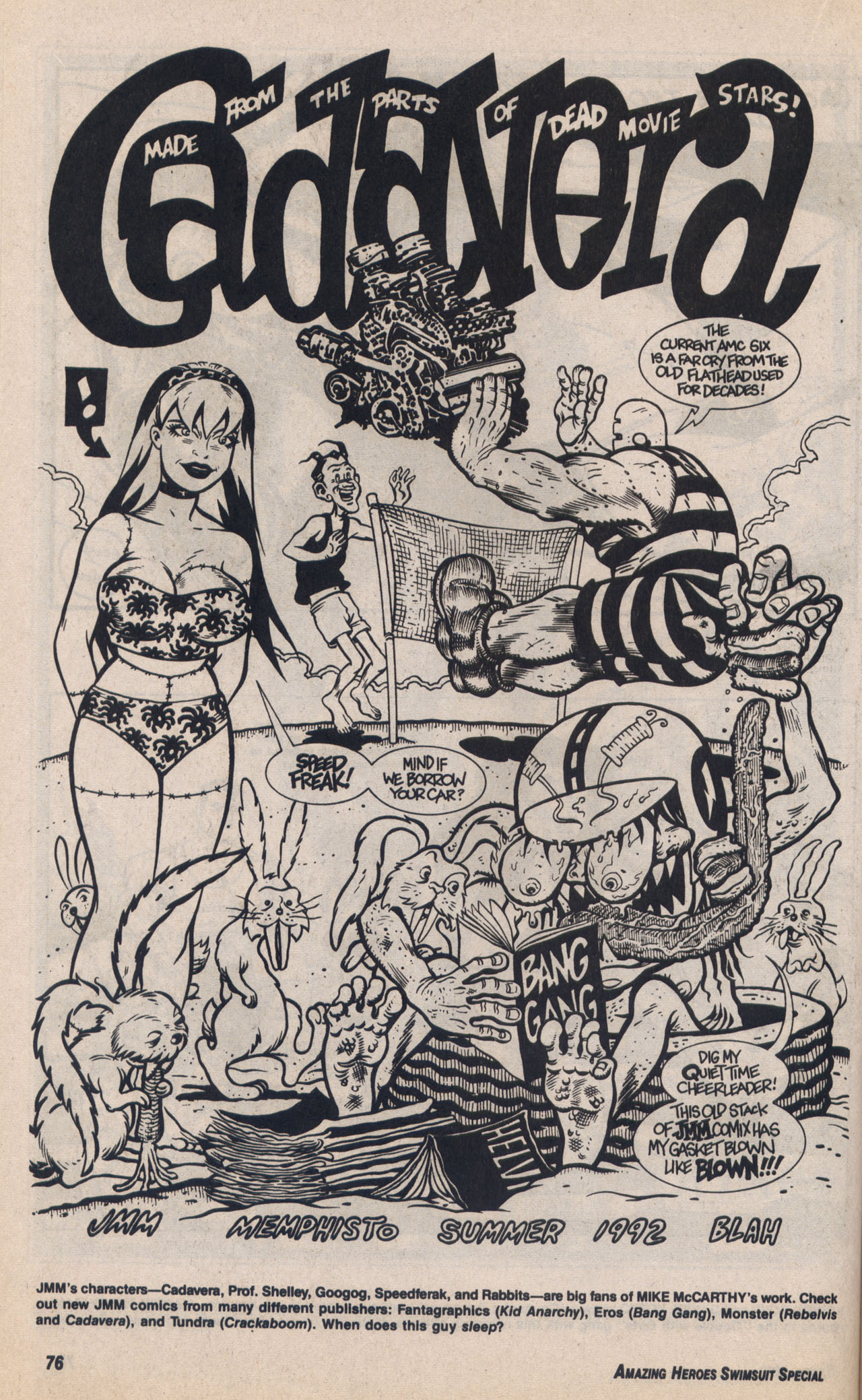 Read online Amazing Heroes Swimsuit Special comic -  Issue # TPB 3 - 75