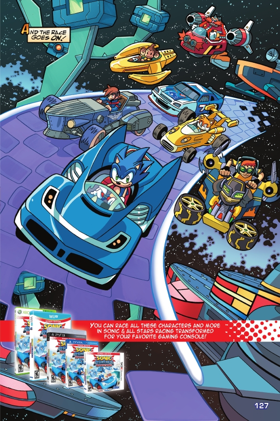 Read online Sonic Select Vol. 9 comic -  Issue # Full - 128
