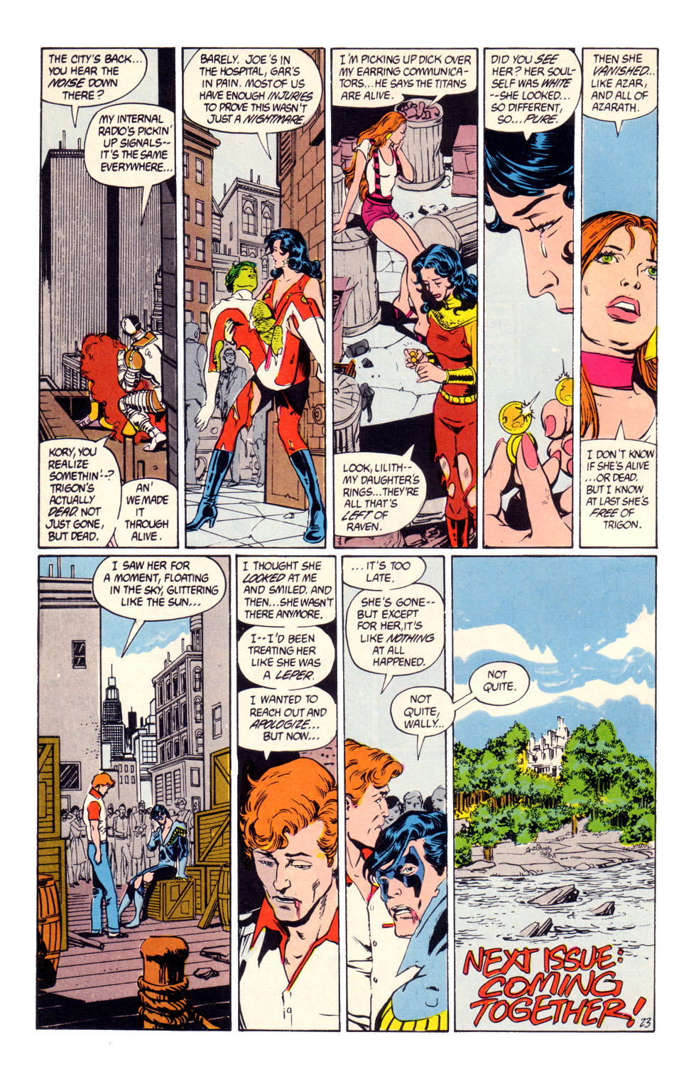 Read online Tales of the Teen Titans comic -  Issue #64 - 24