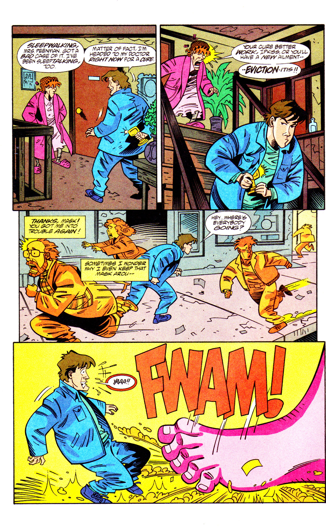 Read online Adventures Of The Mask comic -  Issue #7 - 8