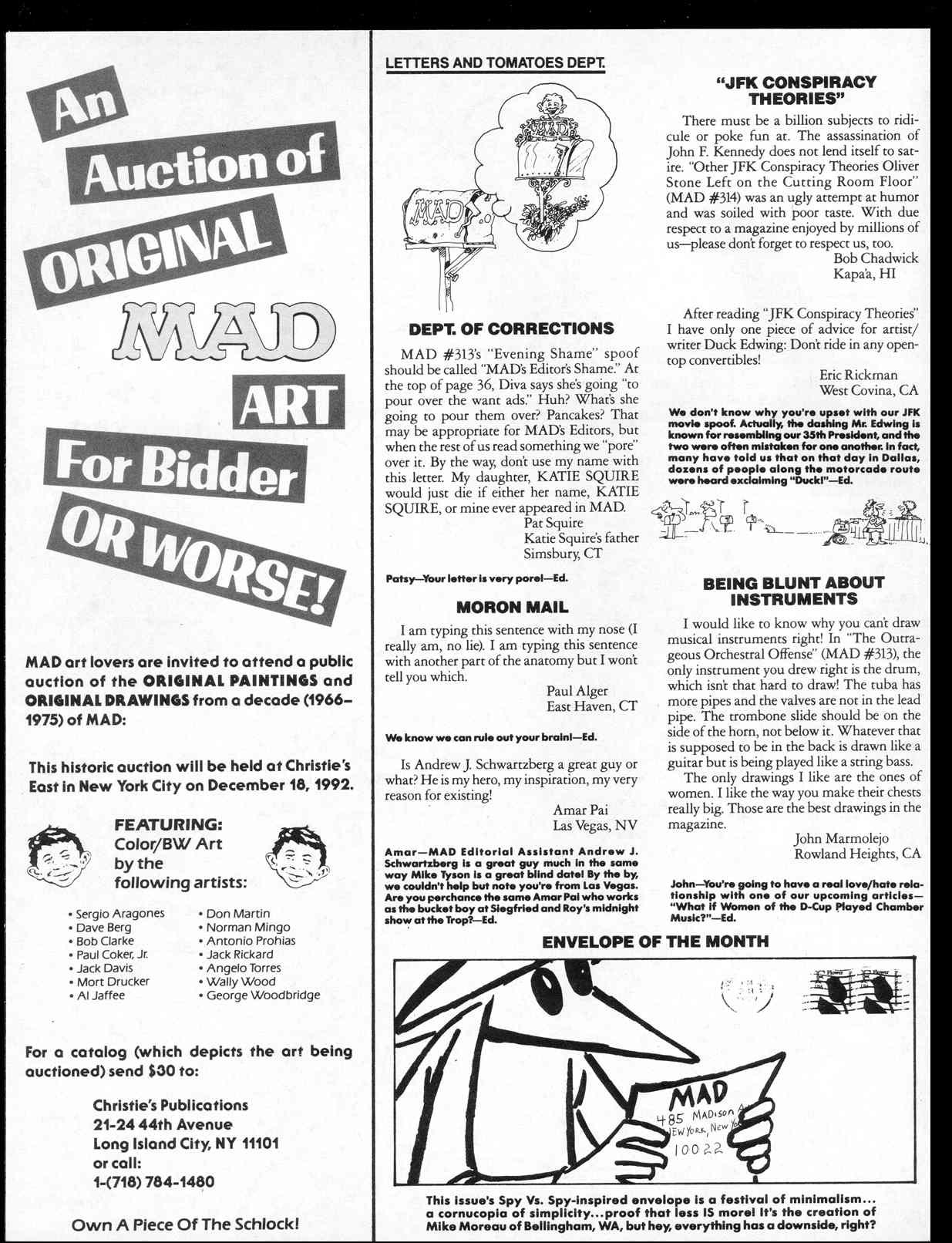 Read online MAD comic -  Issue #316 - 4