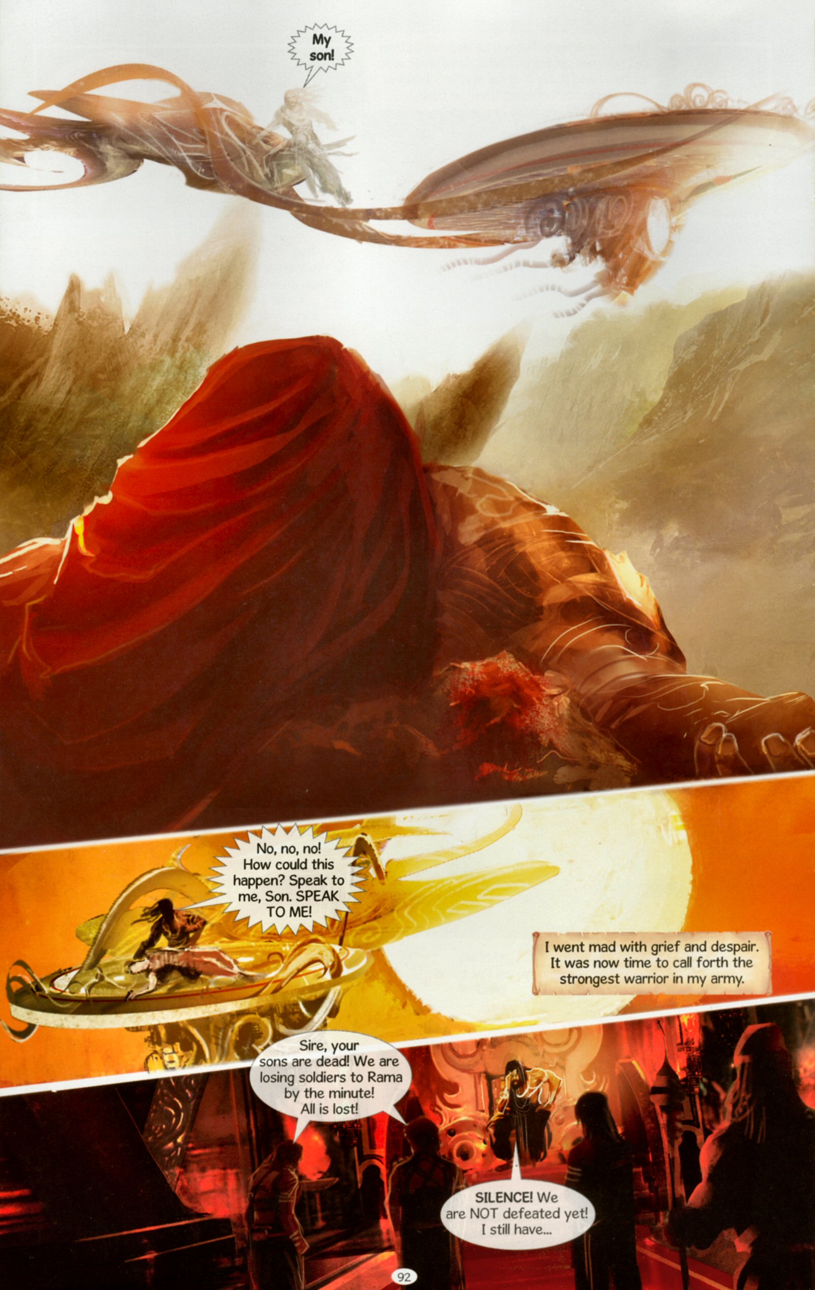 Read online Ravana: Roar of the Demon King comic -  Issue # Full - 94