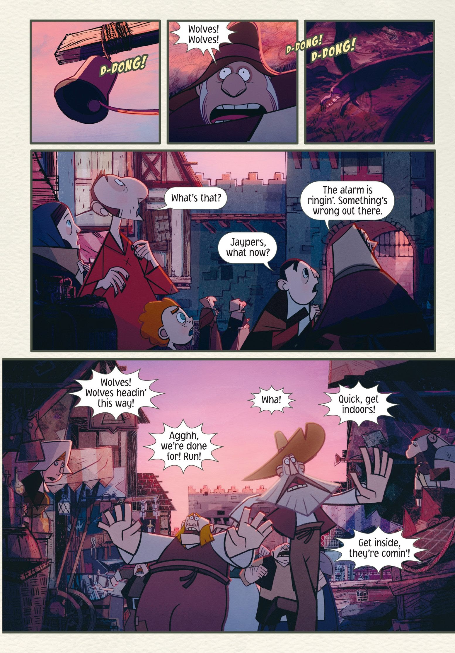 Read online Wolfwalkers: The Graphic Novel comic -  Issue # TPB (Part 3) - 10