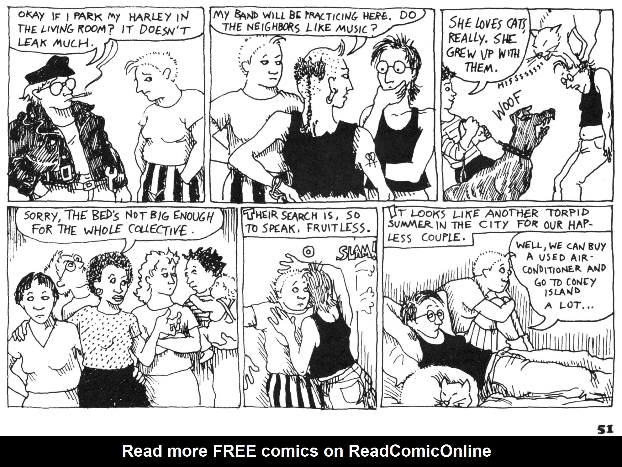 Read online Dykes to Watch Out For comic -  Issue # TPB 1 - 51