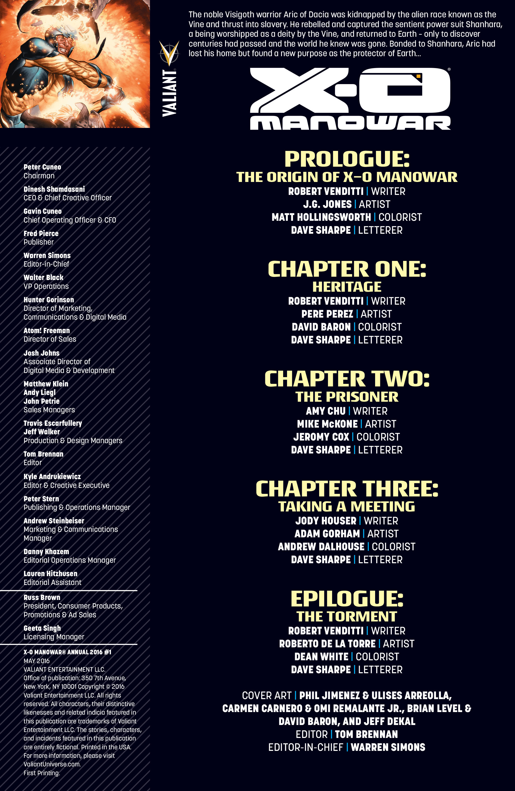 Read online X-O Manowar (2012) comic -  Issue # Annual 1 - 2