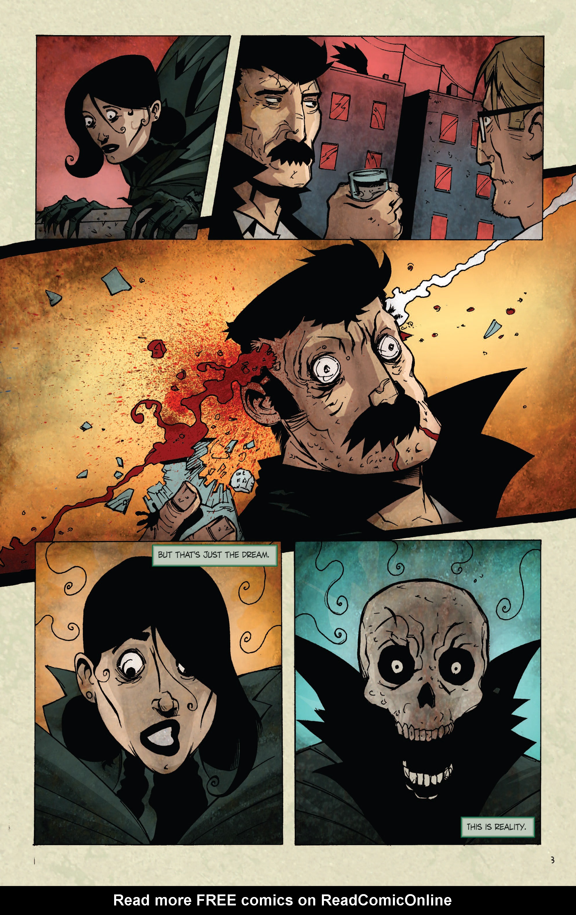 Read online Secret Skull comic -  Issue #4 - 5