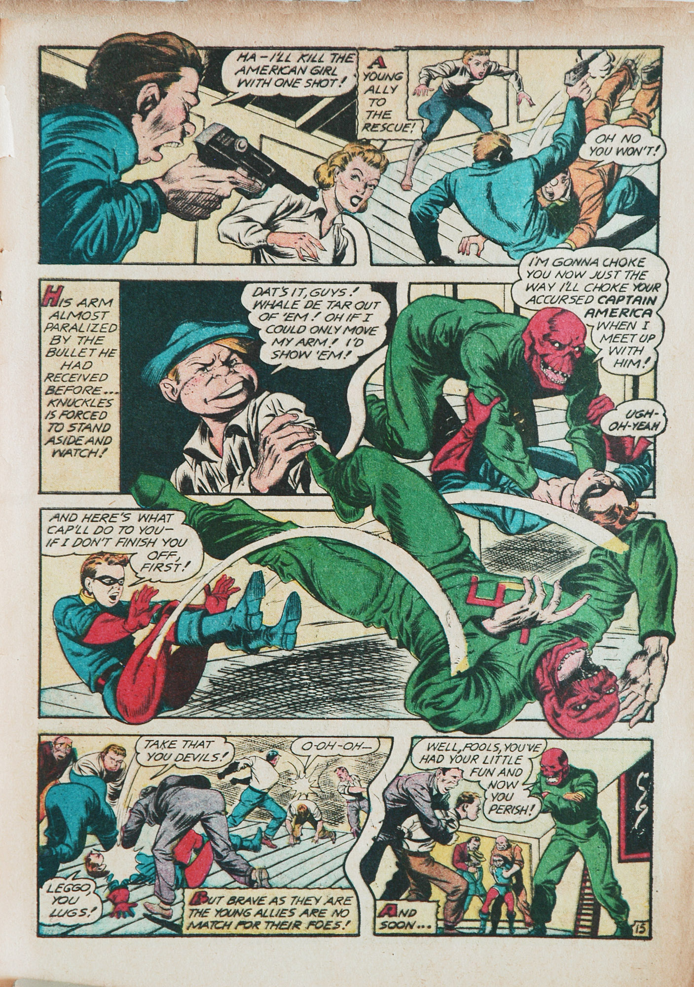 Read online Young Allies Comics comic -  Issue #4 - 17