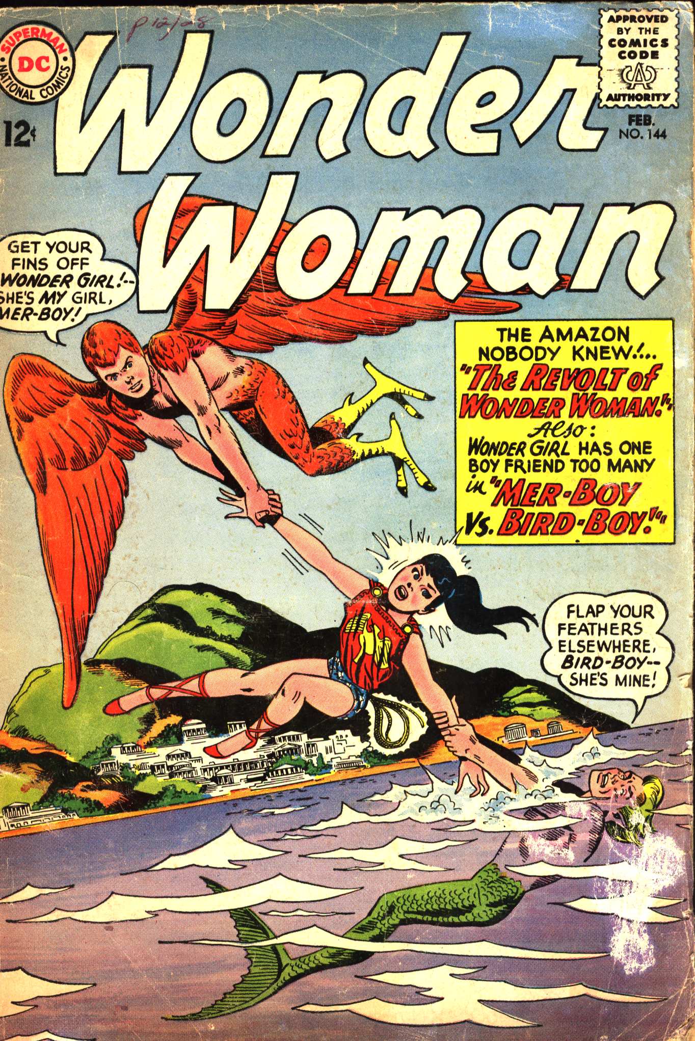 Read online Wonder Woman (1942) comic -  Issue #144 - 1