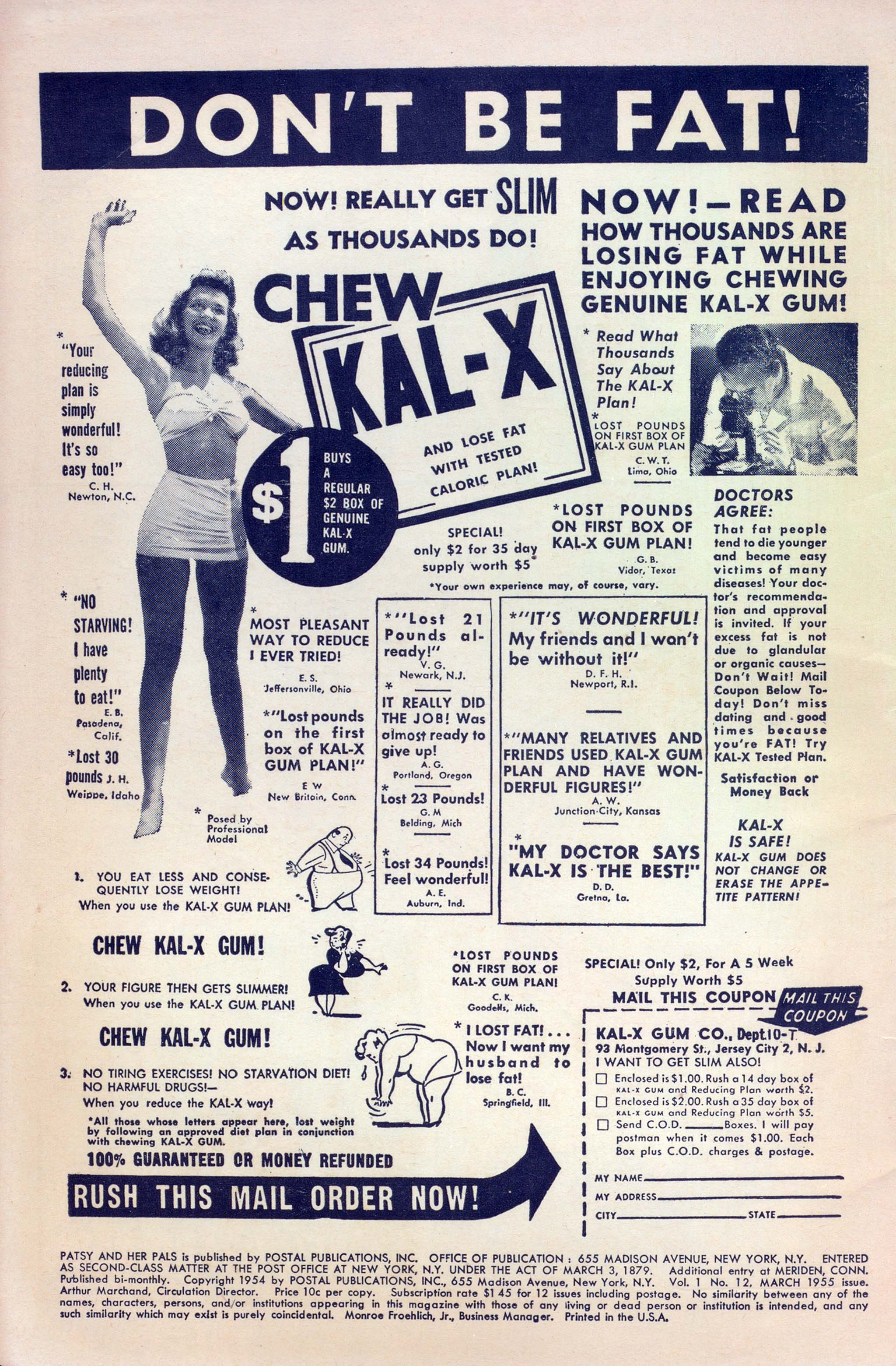 Read online Patsy and her Pals comic -  Issue #12 - 2
