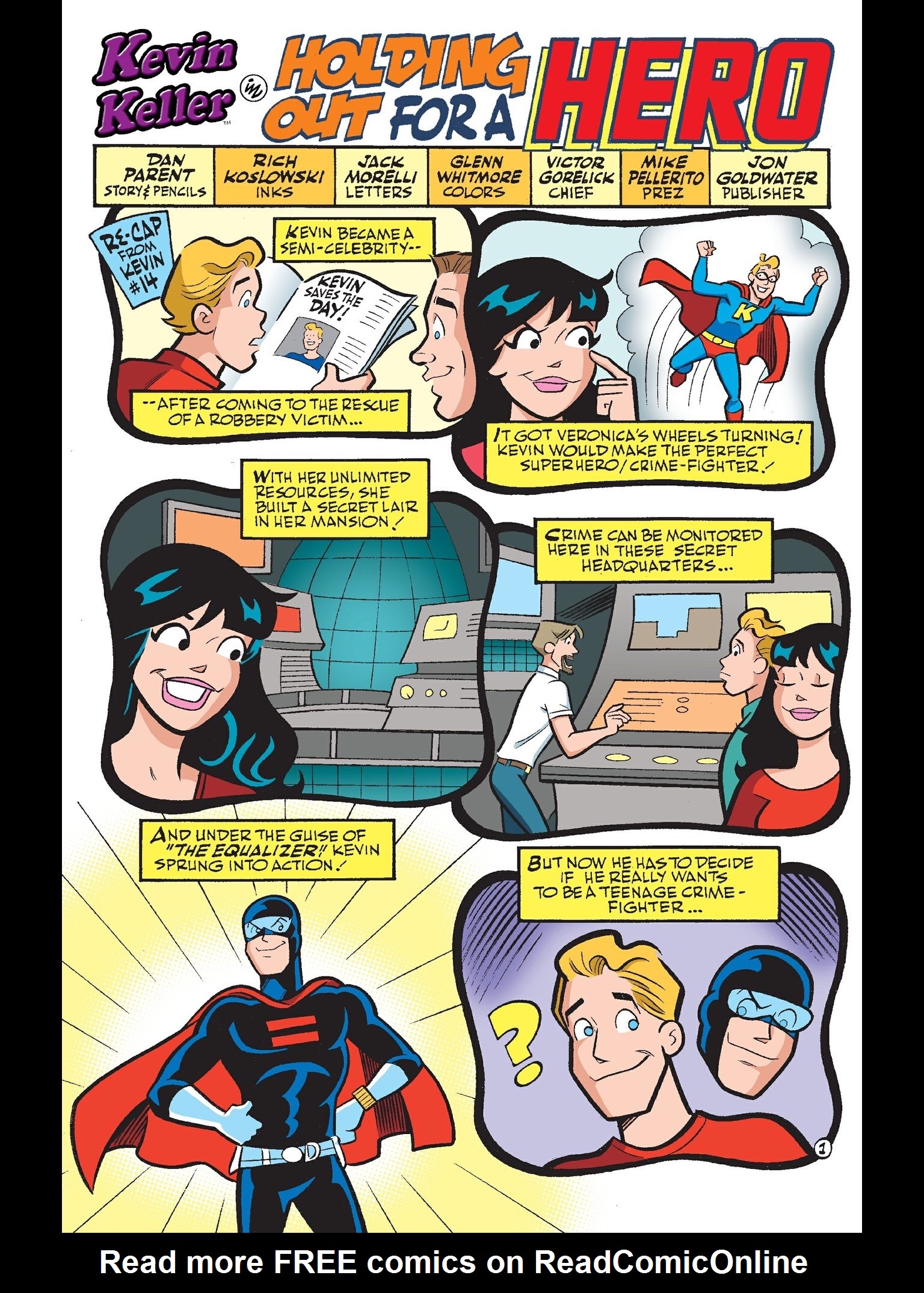 Read online Kevin Keller comic -  Issue #15 - 2