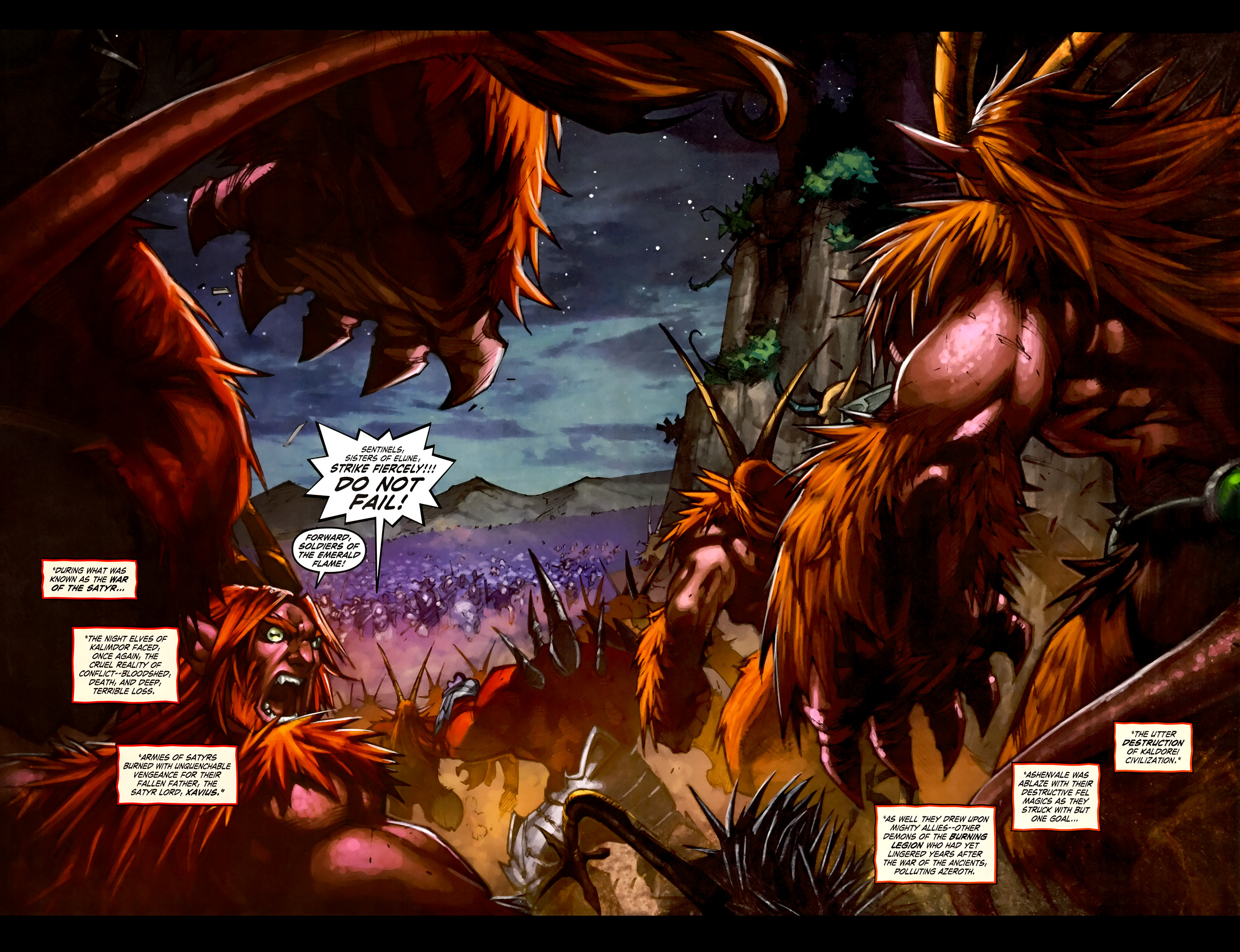 Read online World of Warcraft: Curse of the Worgen comic -  Issue #1 - 20