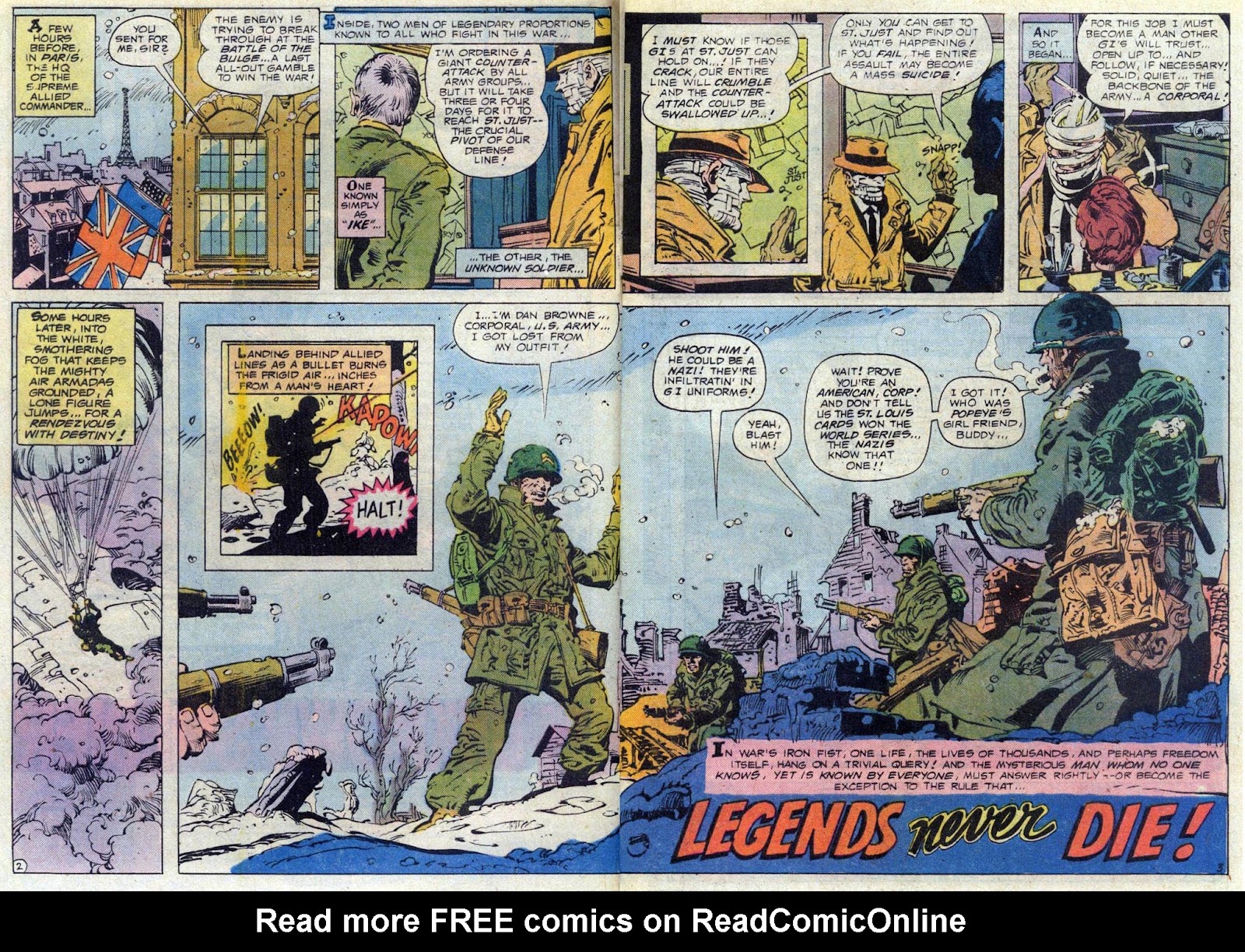 Unknown Soldier (1977) Issue #205 #1 - English 4