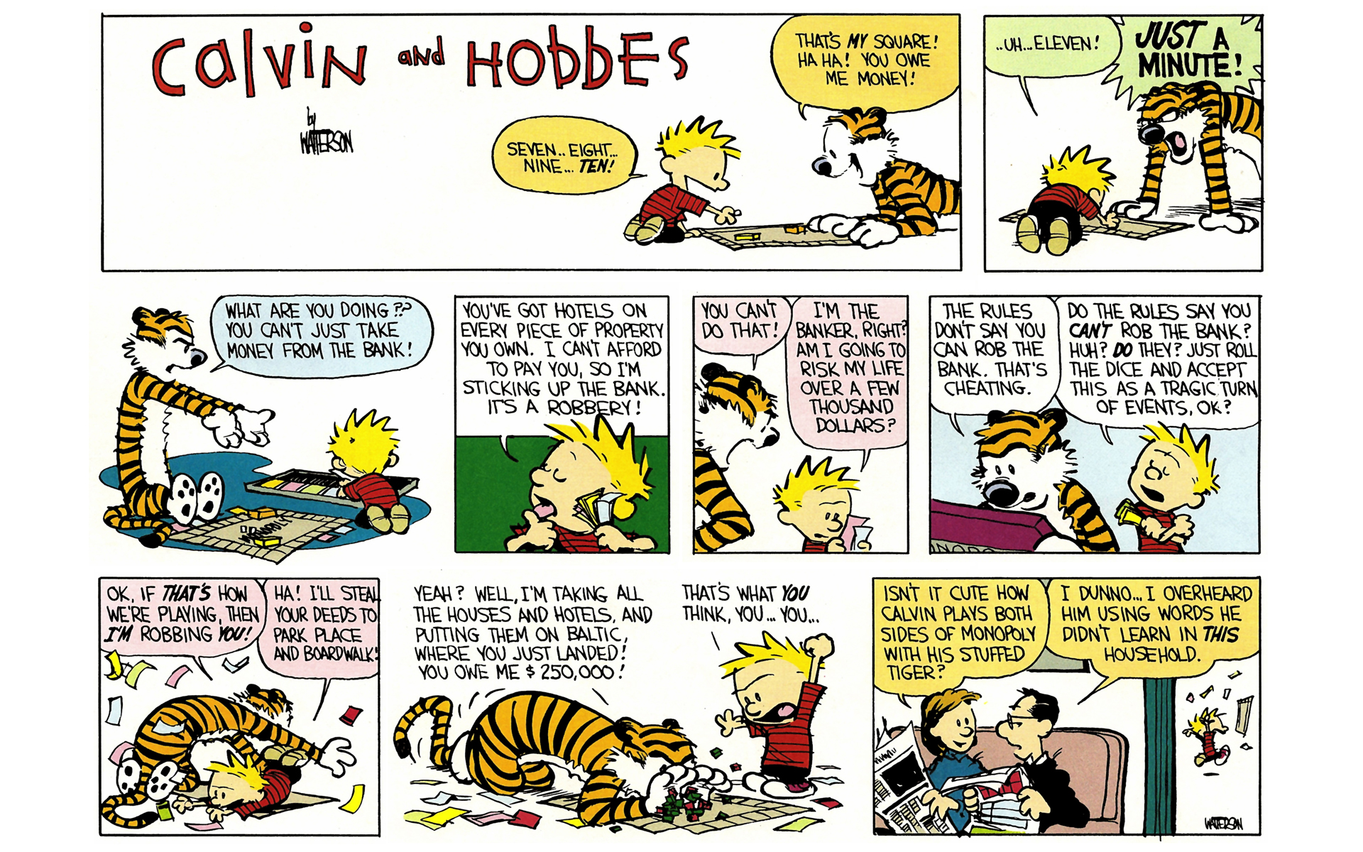 Read online Calvin and Hobbes comic -  Issue #3 - 146