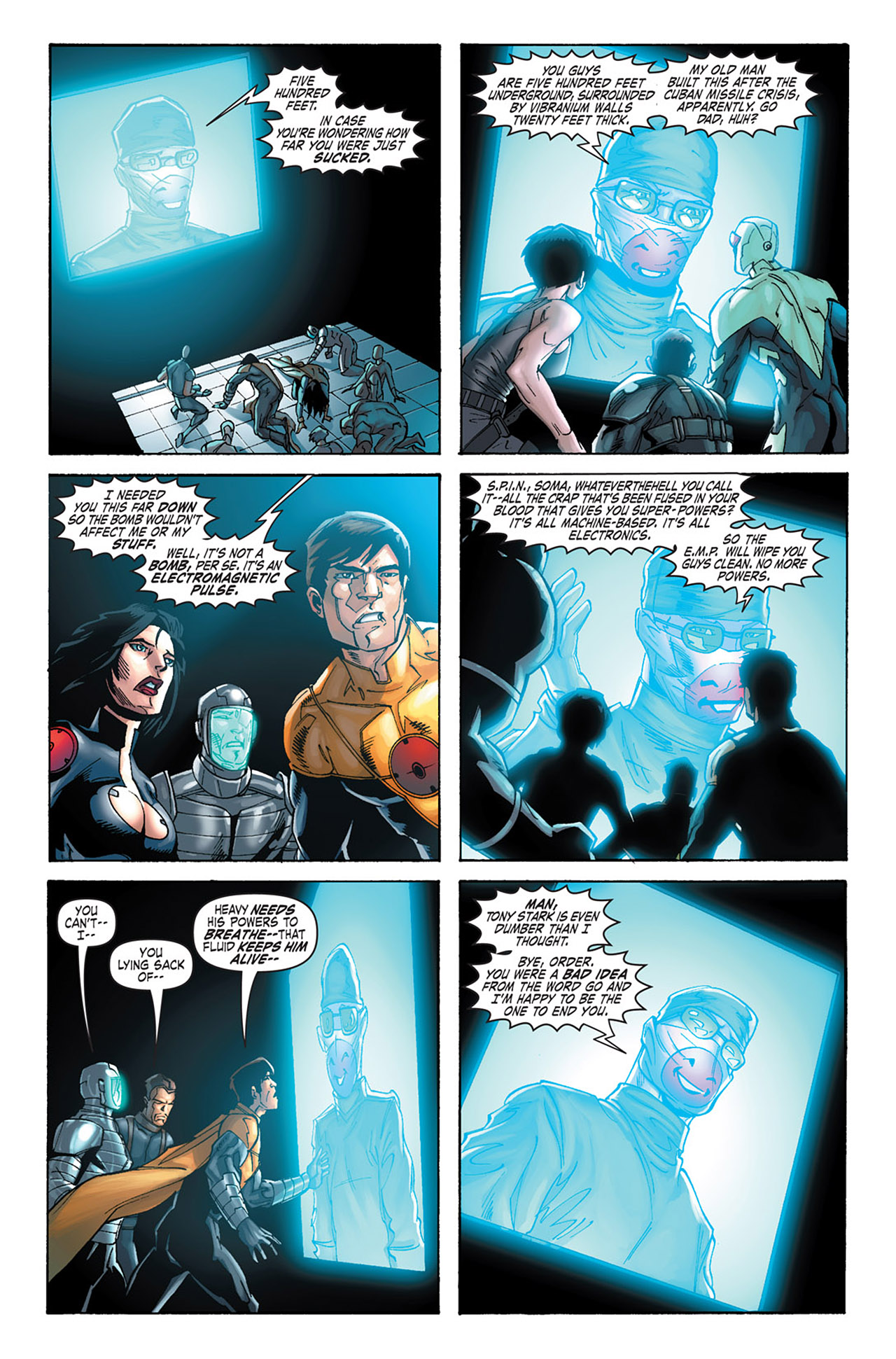 Read online The Order (2007) comic -  Issue #9 - 20