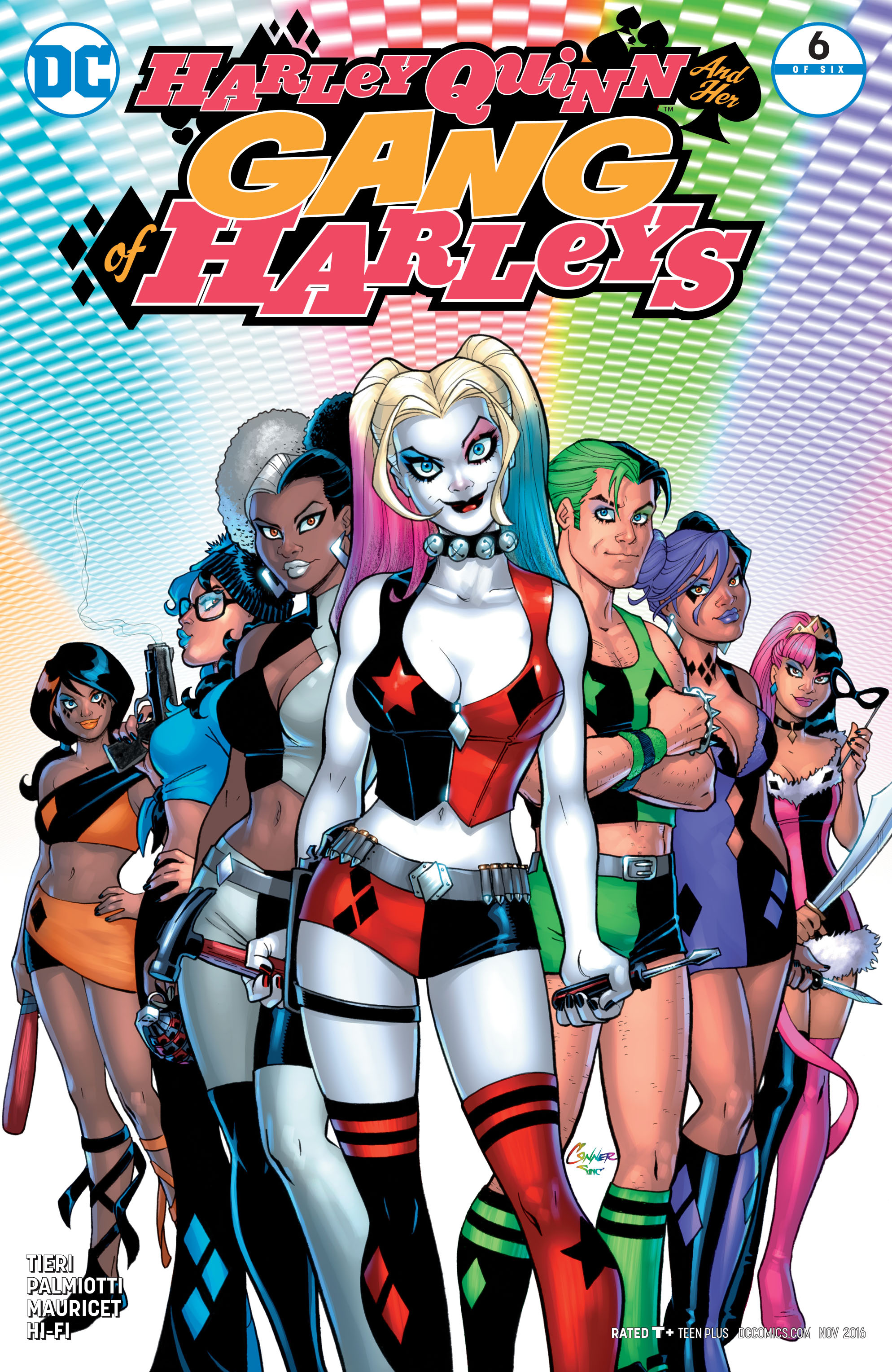 Read online Harley Quinn And Her Gang Of Harleys comic -  Issue #6 - 1