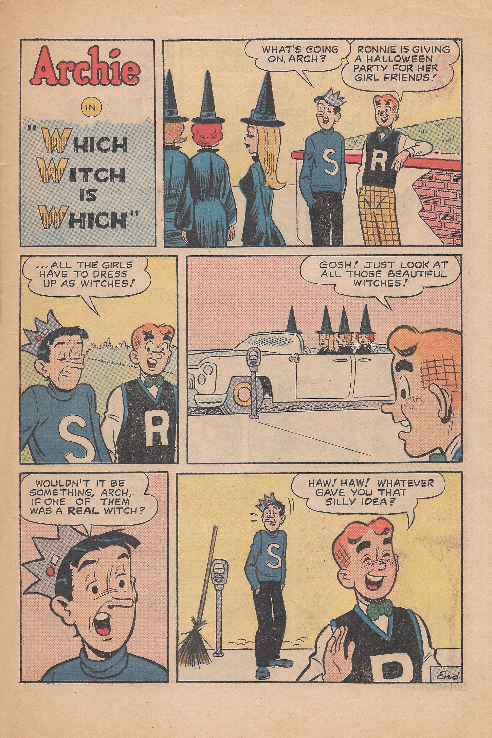 Read online Archie's Joke Book Magazine comic -  Issue #60 - 31