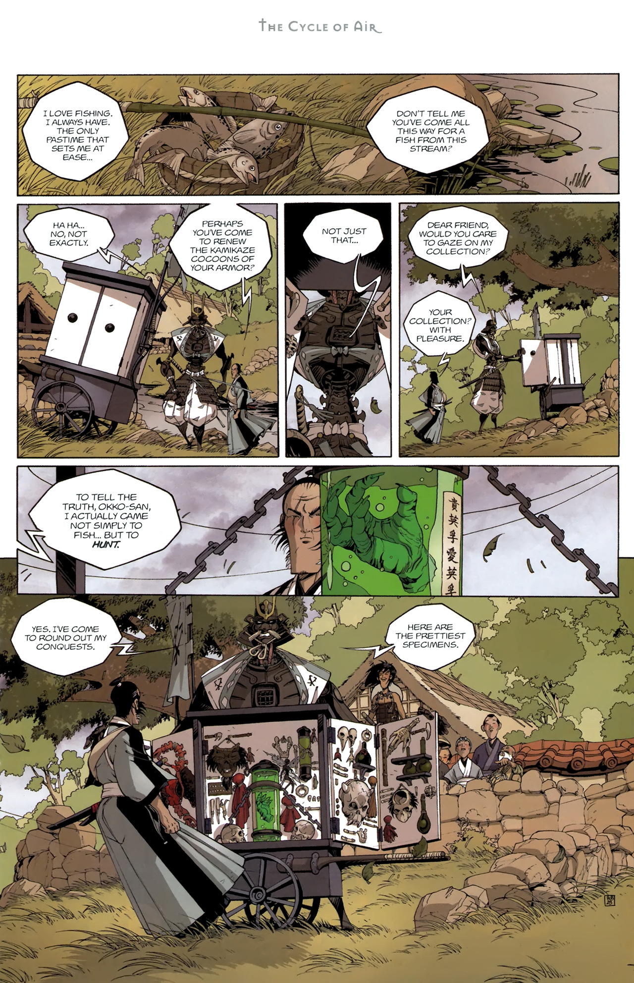 Read online Okko: The Cycle of Air comic -  Issue #2 - 9