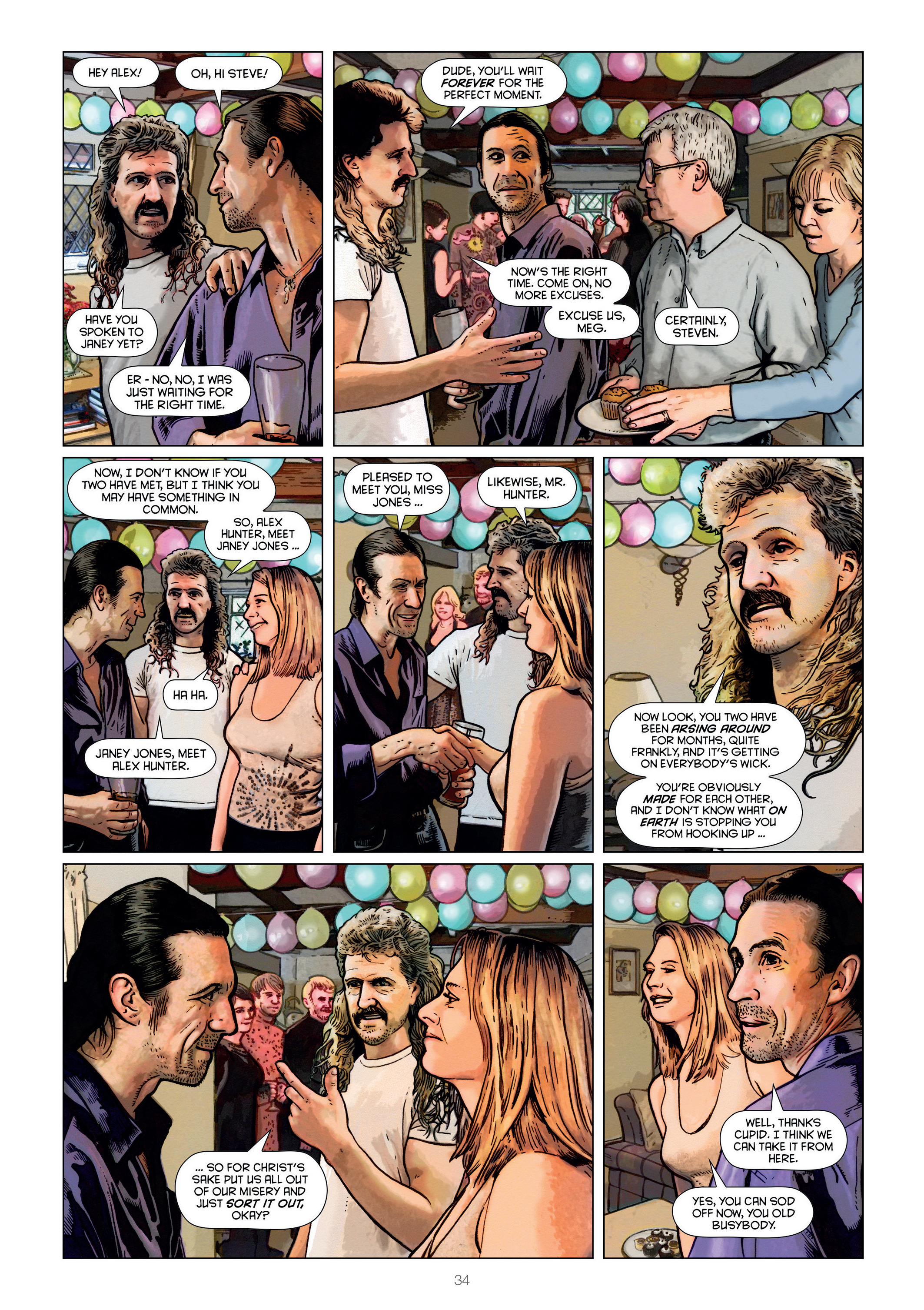 Read online Meanwhile... comic -  Issue #4 - 34