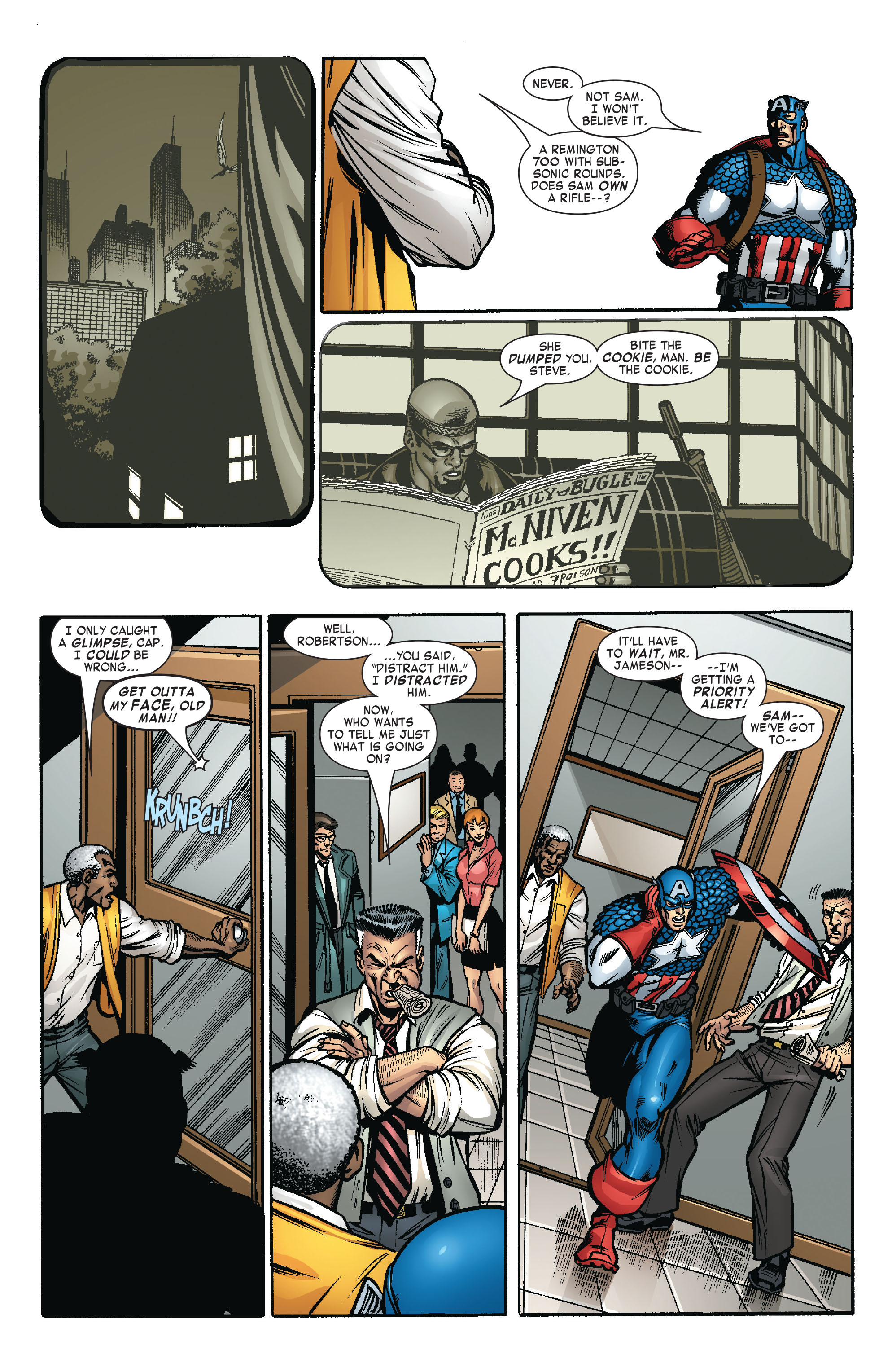 Read online Captain America & the Falcon comic -  Issue #8 - 21