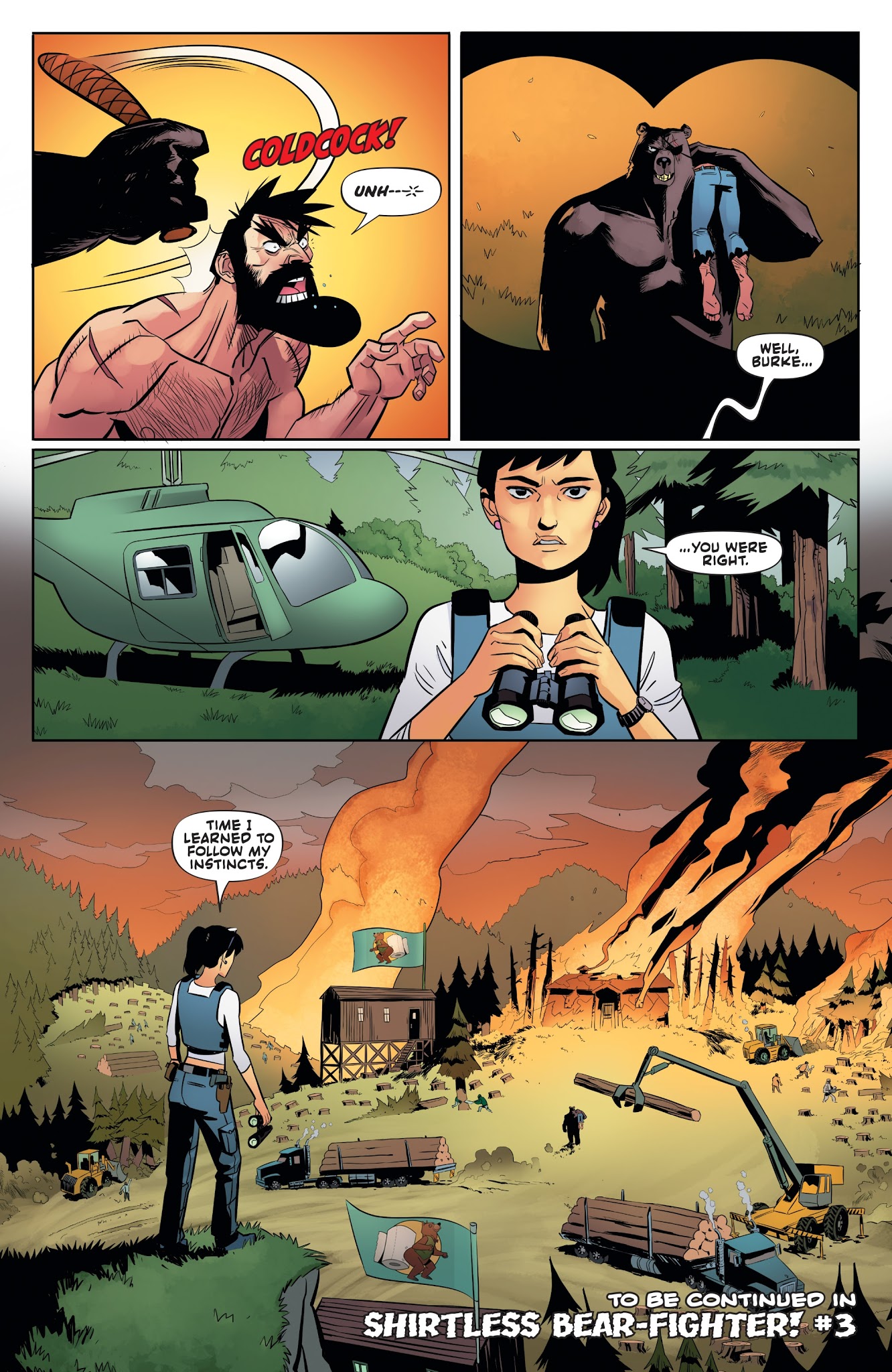 Read online Shirtless Bear-Fighter! comic -  Issue #2 - 27