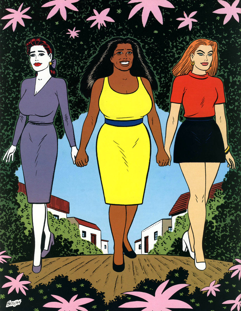 Read online Love and Rockets (1982) comic -  Issue #48 - 35