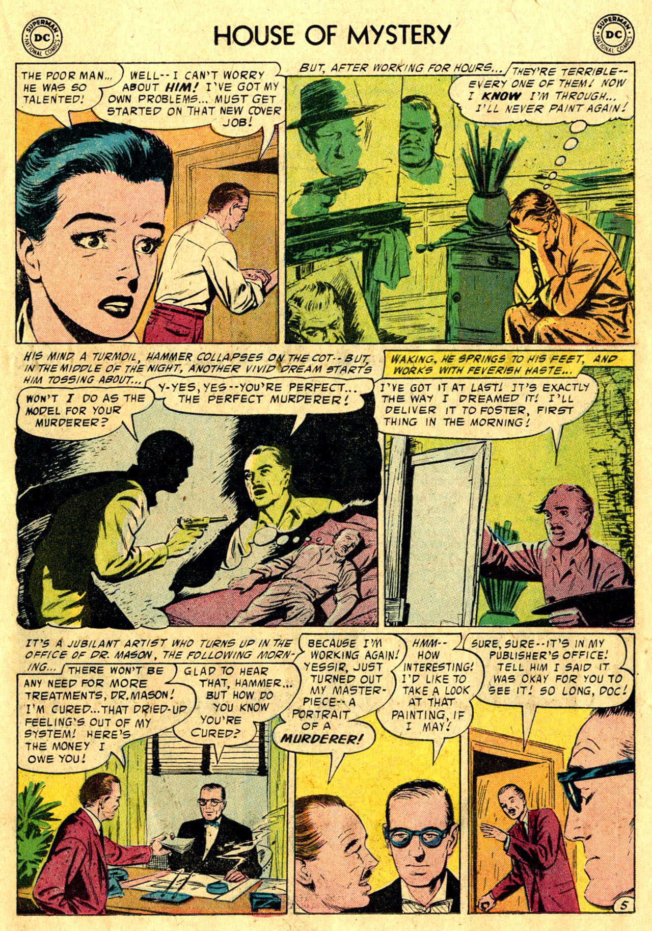 Read online House of Mystery (1951) comic -  Issue #64 - 15