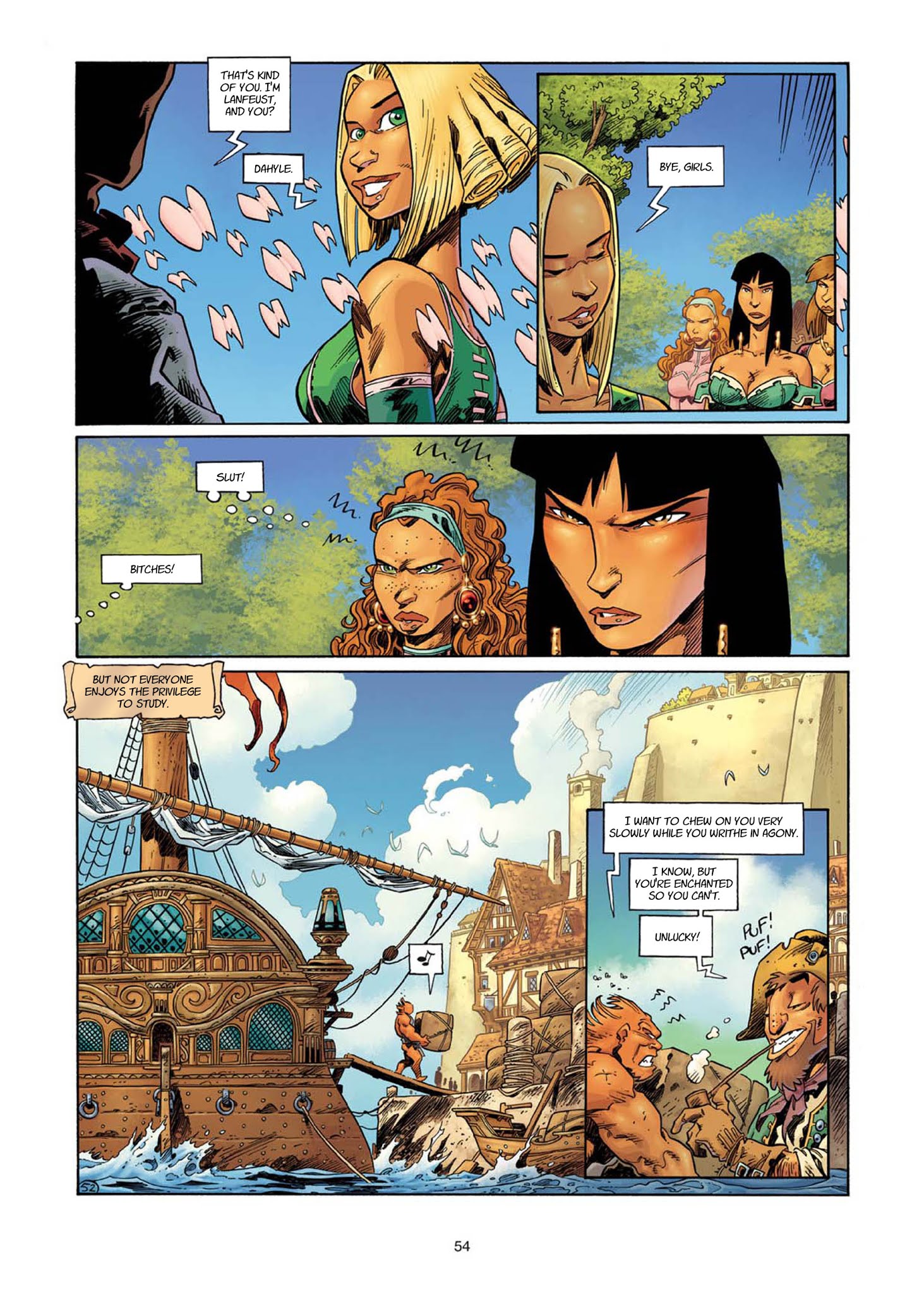 Read online Lanfeust Odyssey comic -  Issue #1 - 54