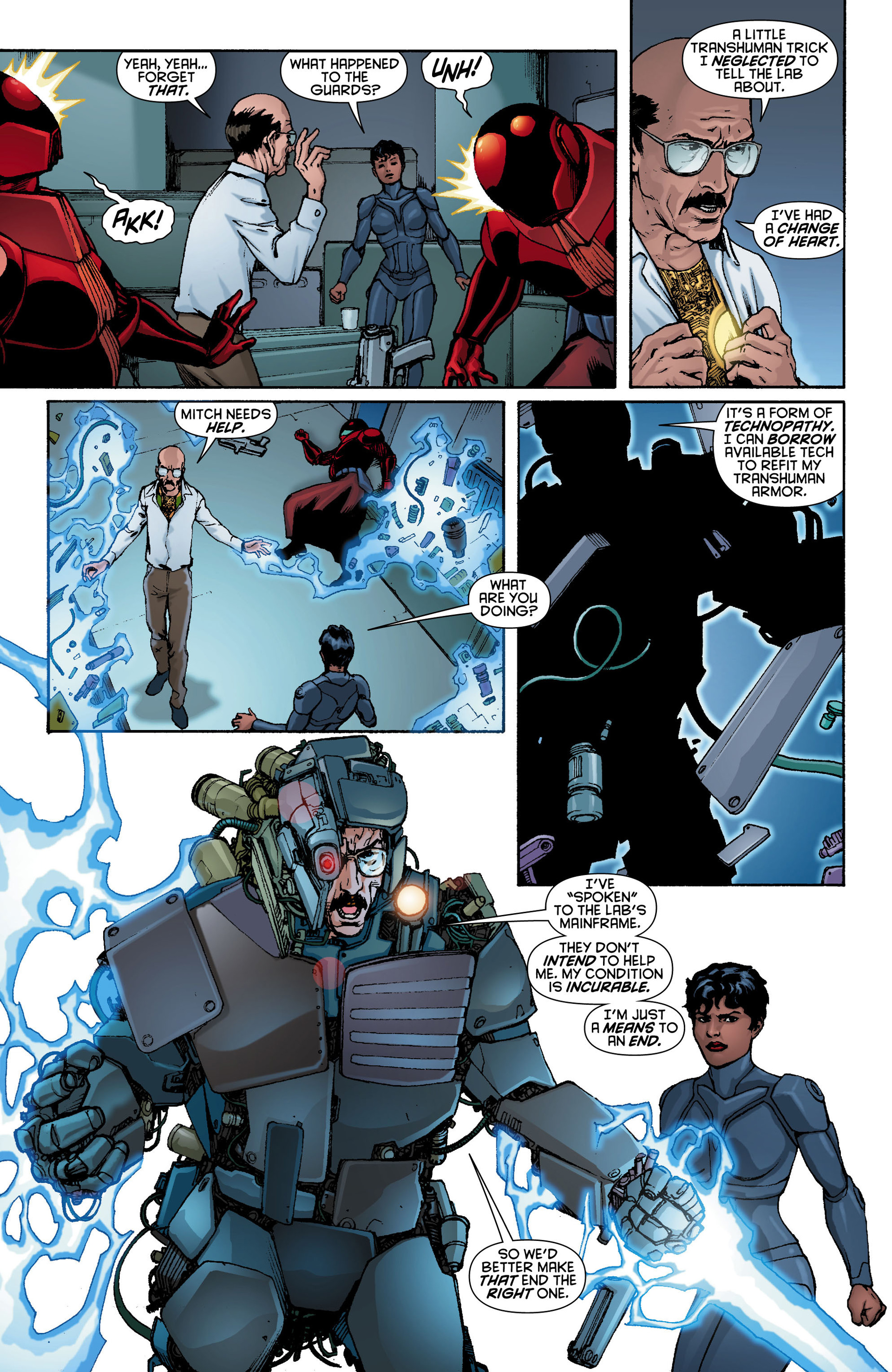 Read online Resurrection Man (2011) comic -  Issue #12 - 12