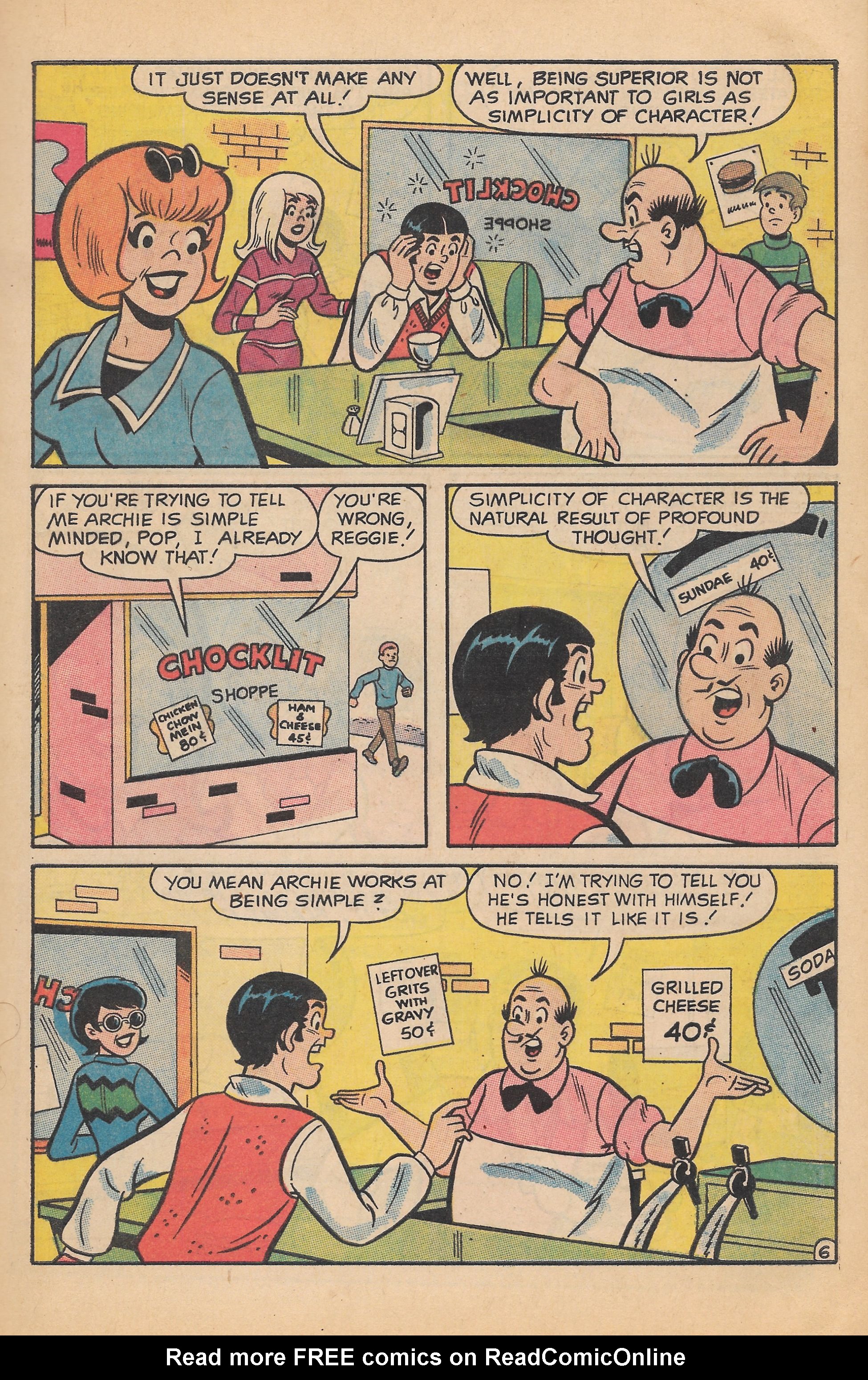 Read online Archie's TV Laugh-Out comic -  Issue #7 - 25