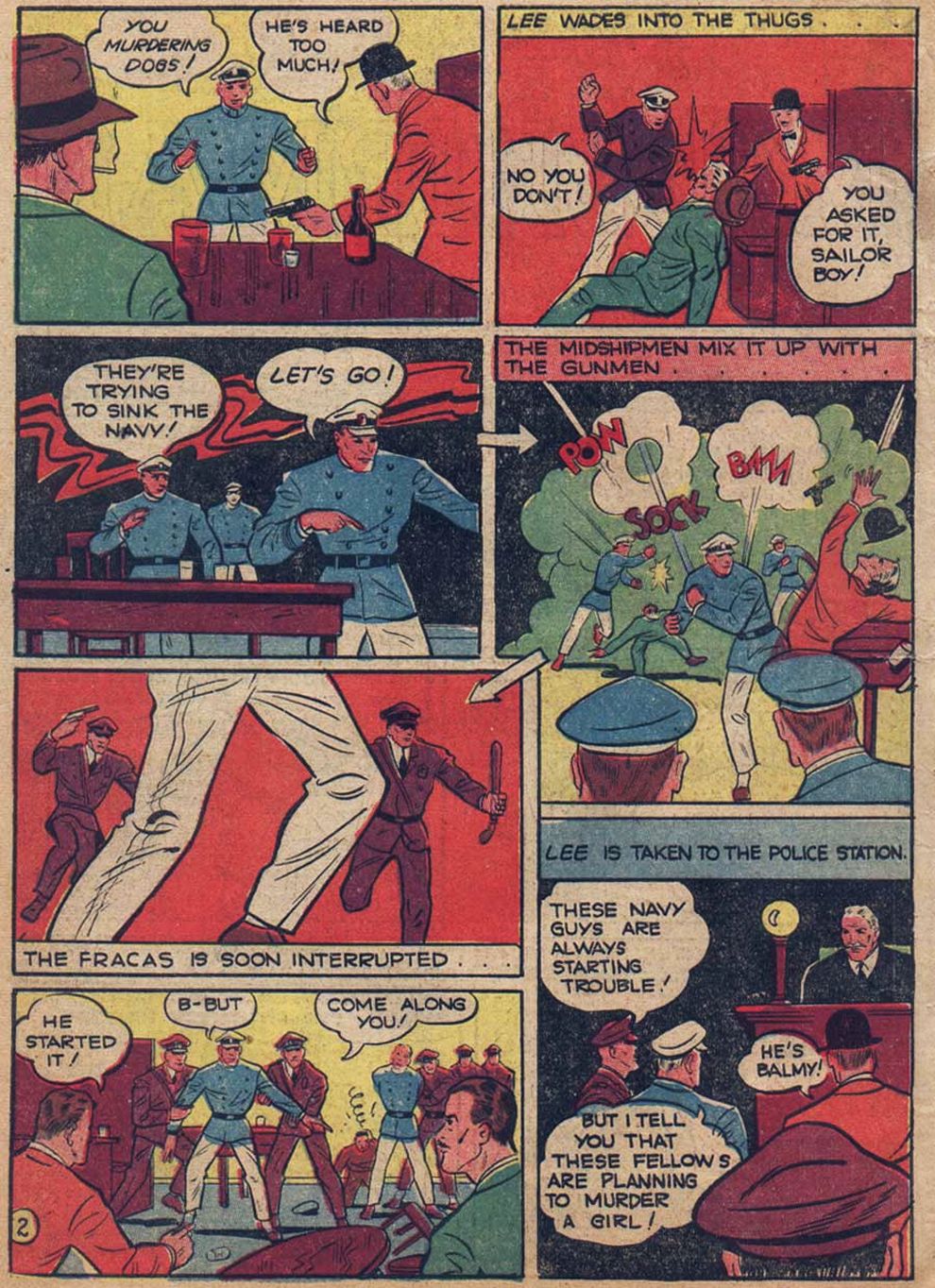 Read online Pep Comics comic -  Issue #6 - 44